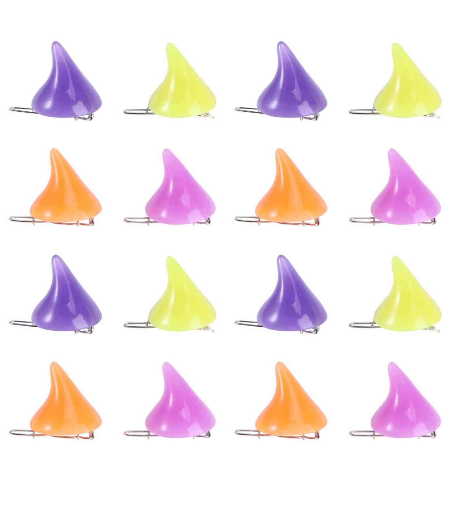 Frcolor Gothic Cosplay Hair Clips - 8 Pairs Little Demon OX Horn Halloween Clips (Random Color) - International Shipping Available - Buy Online on GoSupps.com