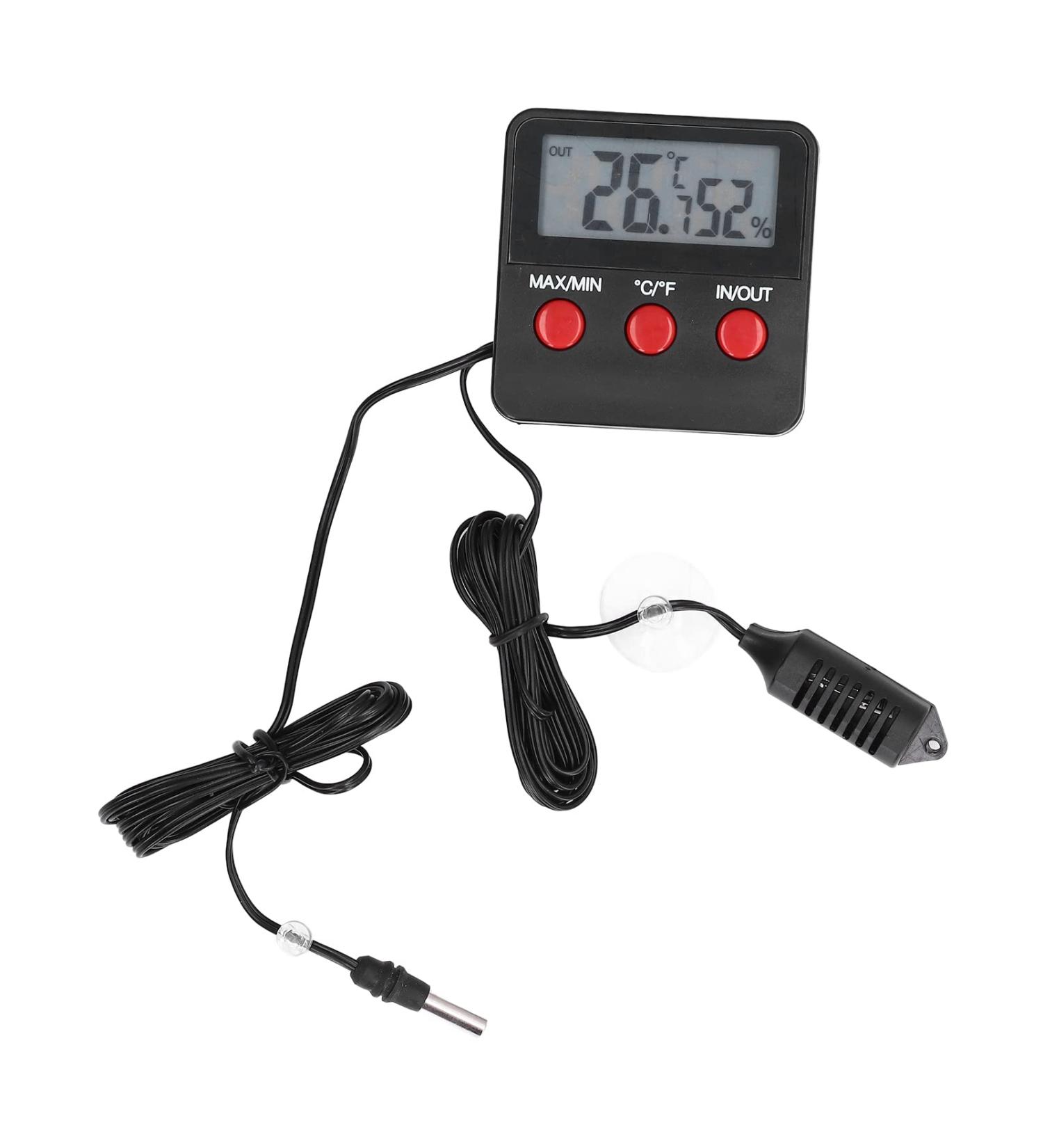 Buy DTH-74 Digital Temperature & Humidity Meter - Perfect for Greenhouses Gardens Refrigerators & More - International Shipping Available - Buy Online on GoSupps.com