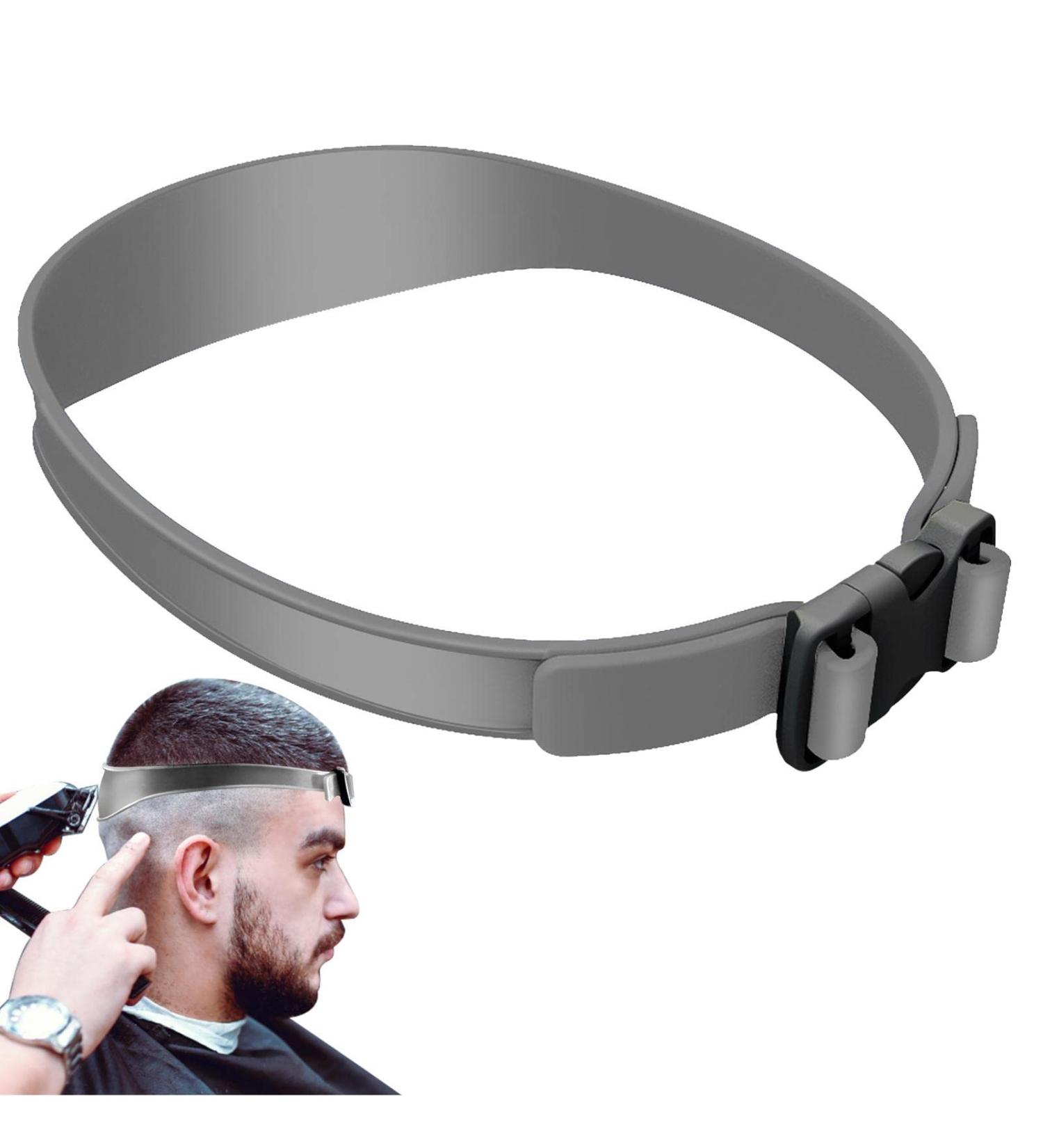 Silicone Haircut Band Curved Haircut Guide Band Fading Guide and Curved Silicone Band Haircut Hair Trimming Guide Band for Creating Skin Fade Guidelines and Haircuts - Buy Online on GoSupps.com