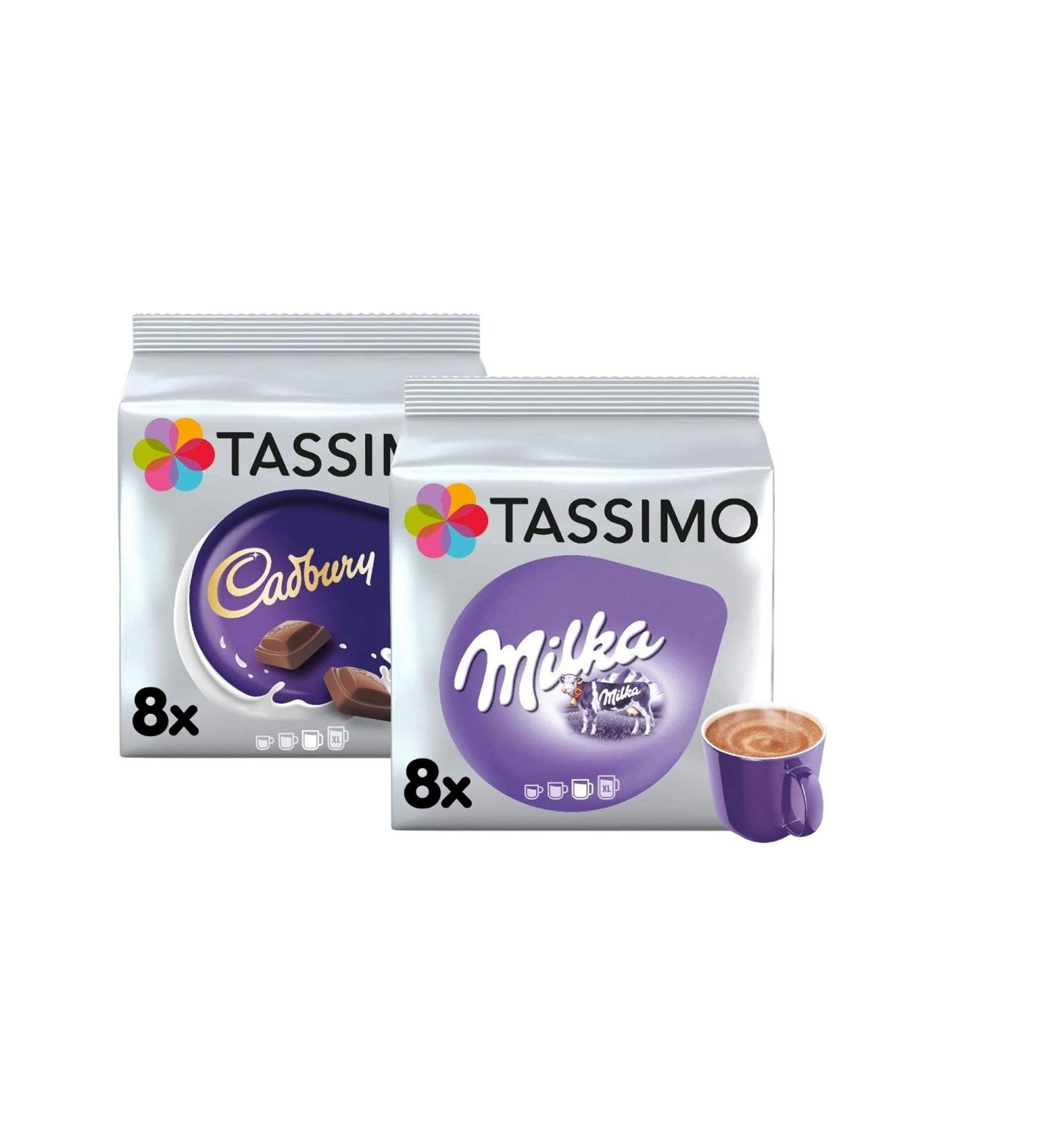 Tassimo Cadbury & Milka Hot Chocolate Pods Bundle - 16 Pods | Ultimate Hot Chocolate Combo - Buy Online on GoSupps.com