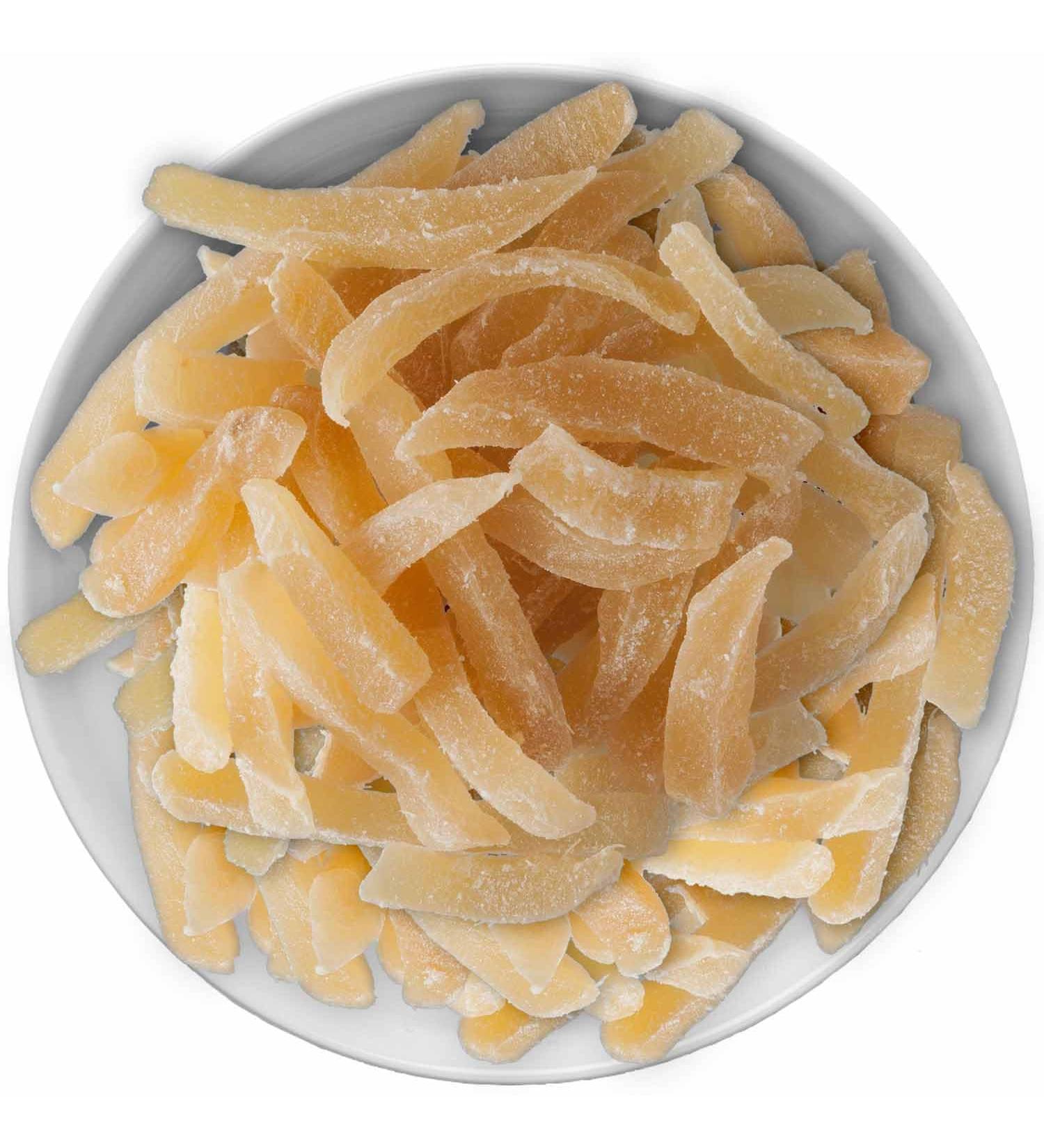 Bremer Gew rzhandel ginger sticks medium candied mild in taste delicious snack 3 x 200g 600 g