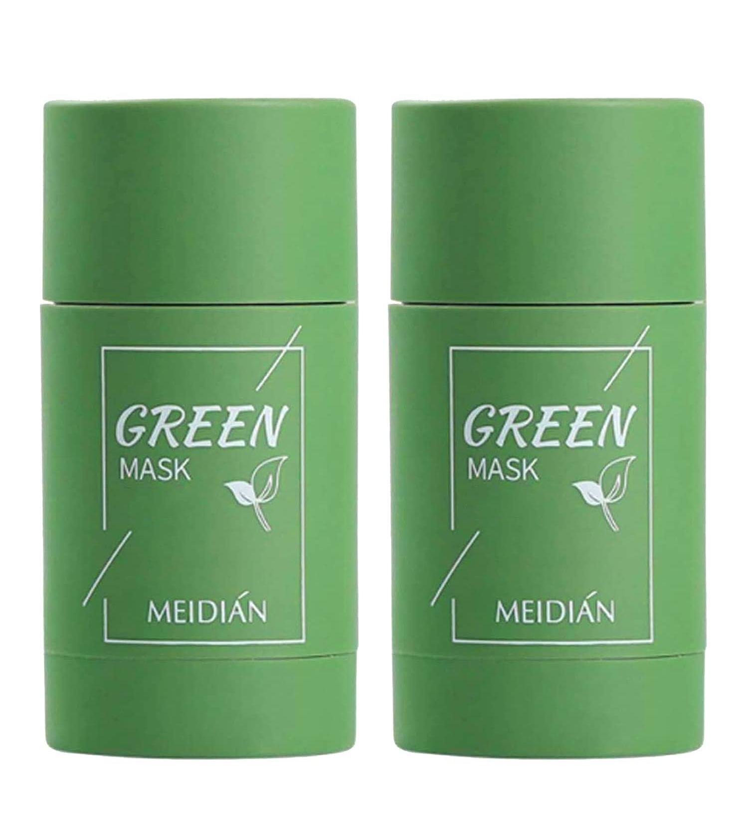 SupLee Green Tea Stick Mask - Blackhead Remover for Deep Pore Cleansing, Moisturizing, and Skin Brightening - Men and Women - Buy Online on GoSupps.com