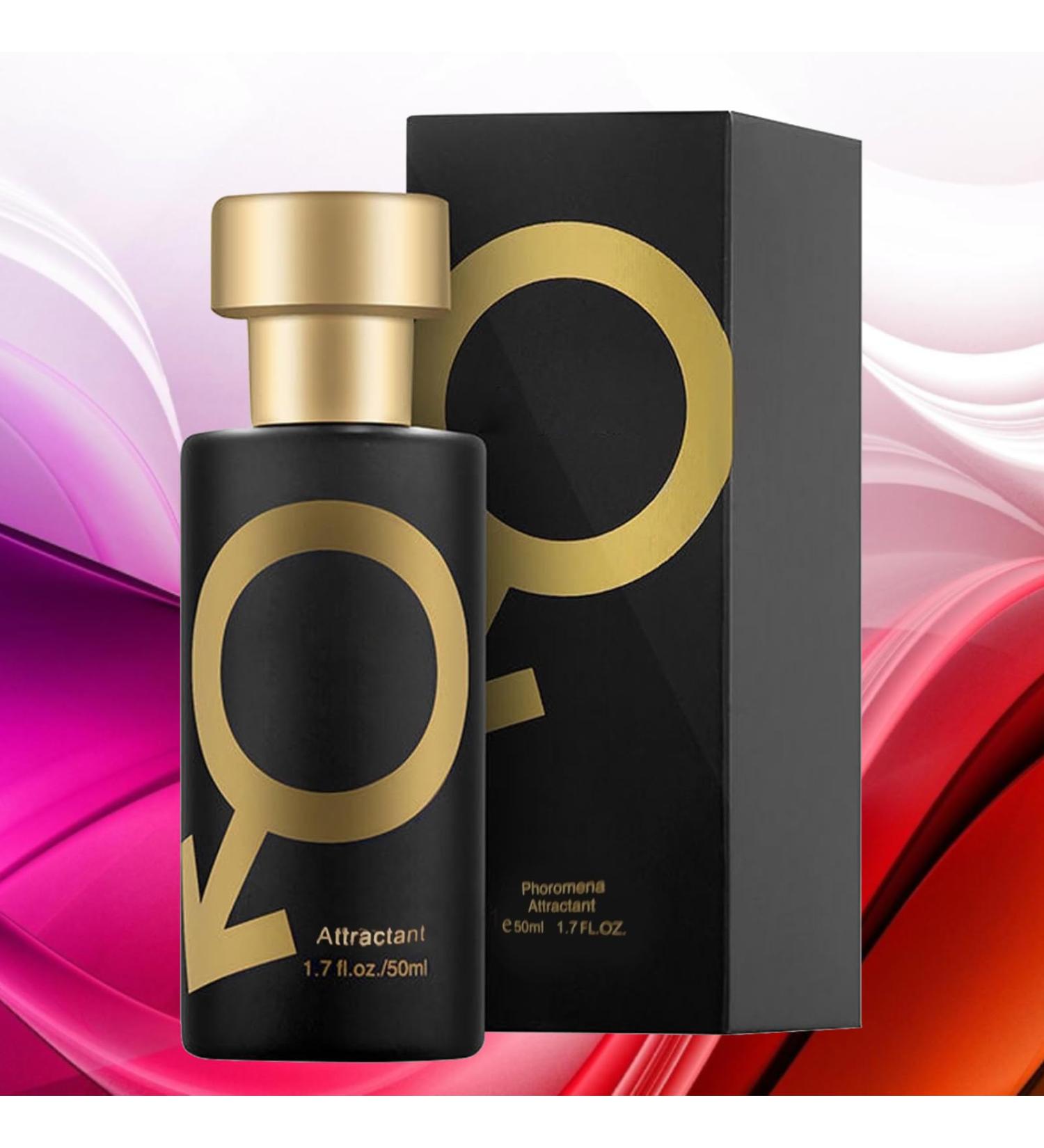 Golden Perfume for Men - 50ml/Pack Romantic Glitter Perfume with Cologne Spray Long Lasting (1 PCS) - Buy Online on GoSupps.com