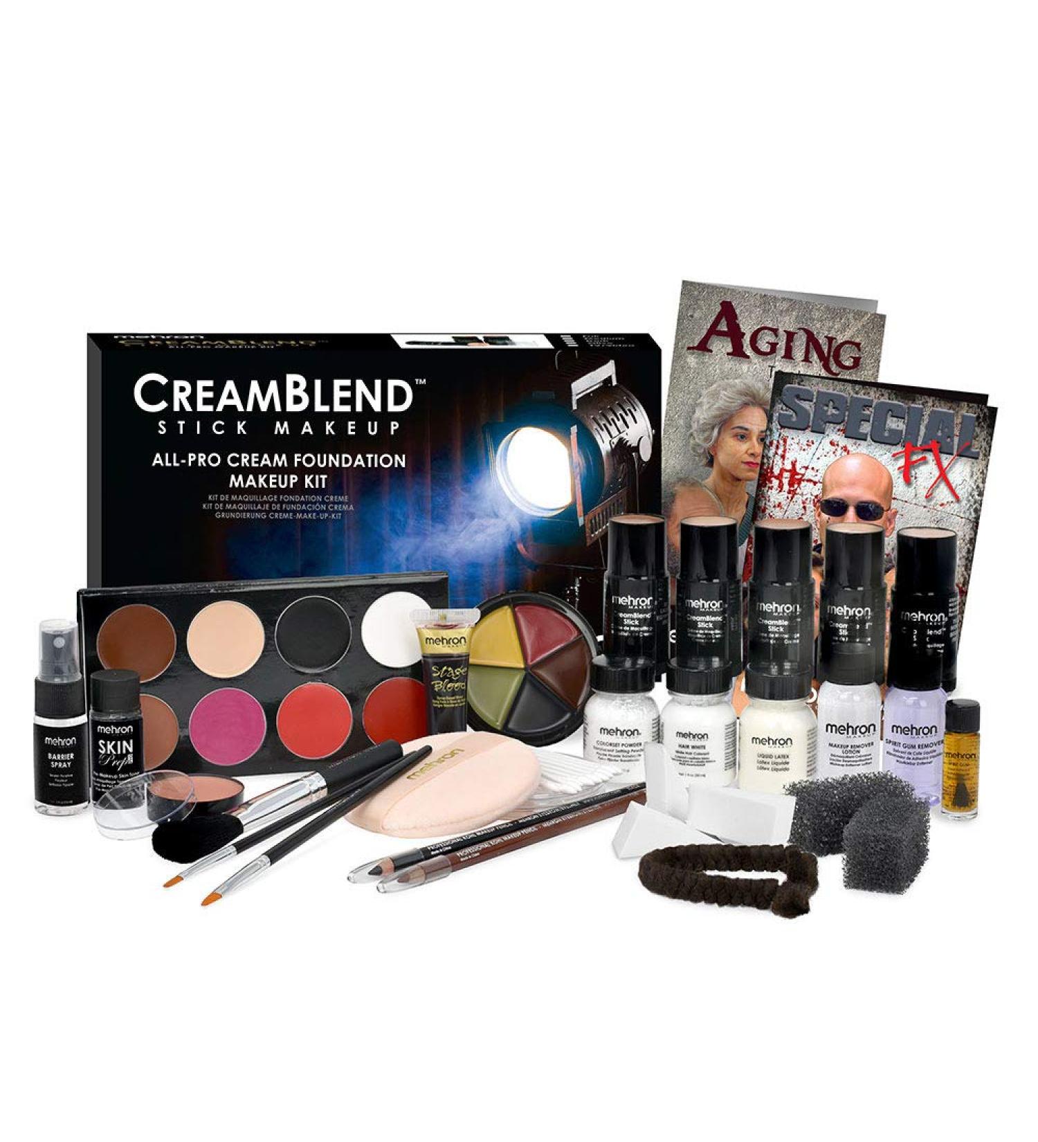 Buy Mehron Makeup Creamblend All-Pro Student Makeup Kit (Fair) - Premium International Shipping Available - Buy Online on GoSupps.com