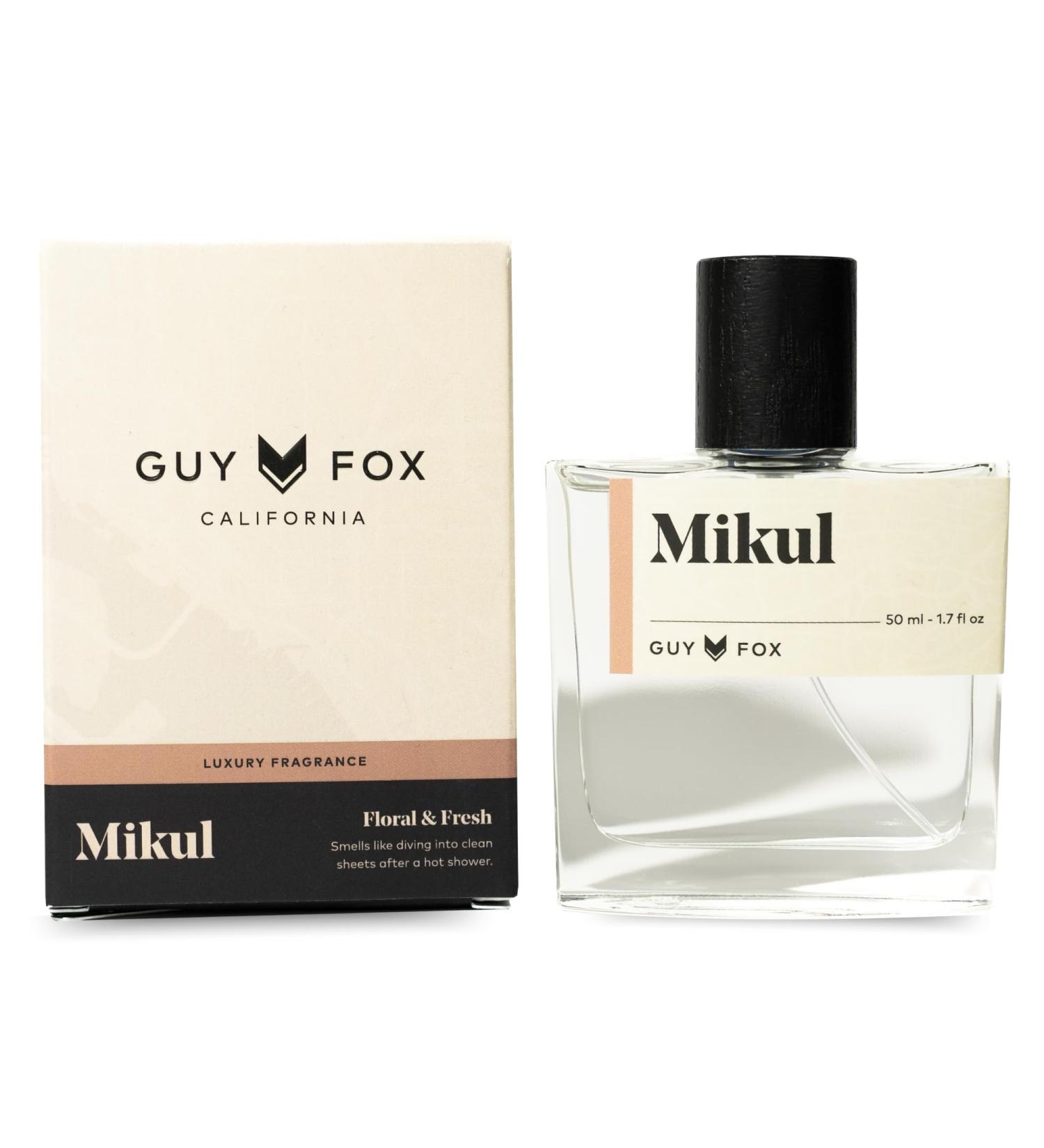 GUY FOX - Mikul - Cologne For Men | Basil Grapefruit & Cedar | Fresh Floral Men's Cologne | Men's Fragrance | 1.7 Fl Oz - Buy Online on GoSupps.com