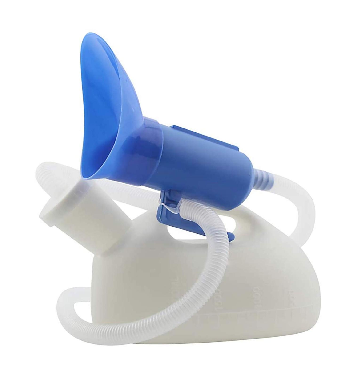 Mobile Toilet Potty Pee Urine Bottle Urinal Unisex Portable 3 in 1 Urine for Car Travel - Buy Online on GoSupps.com