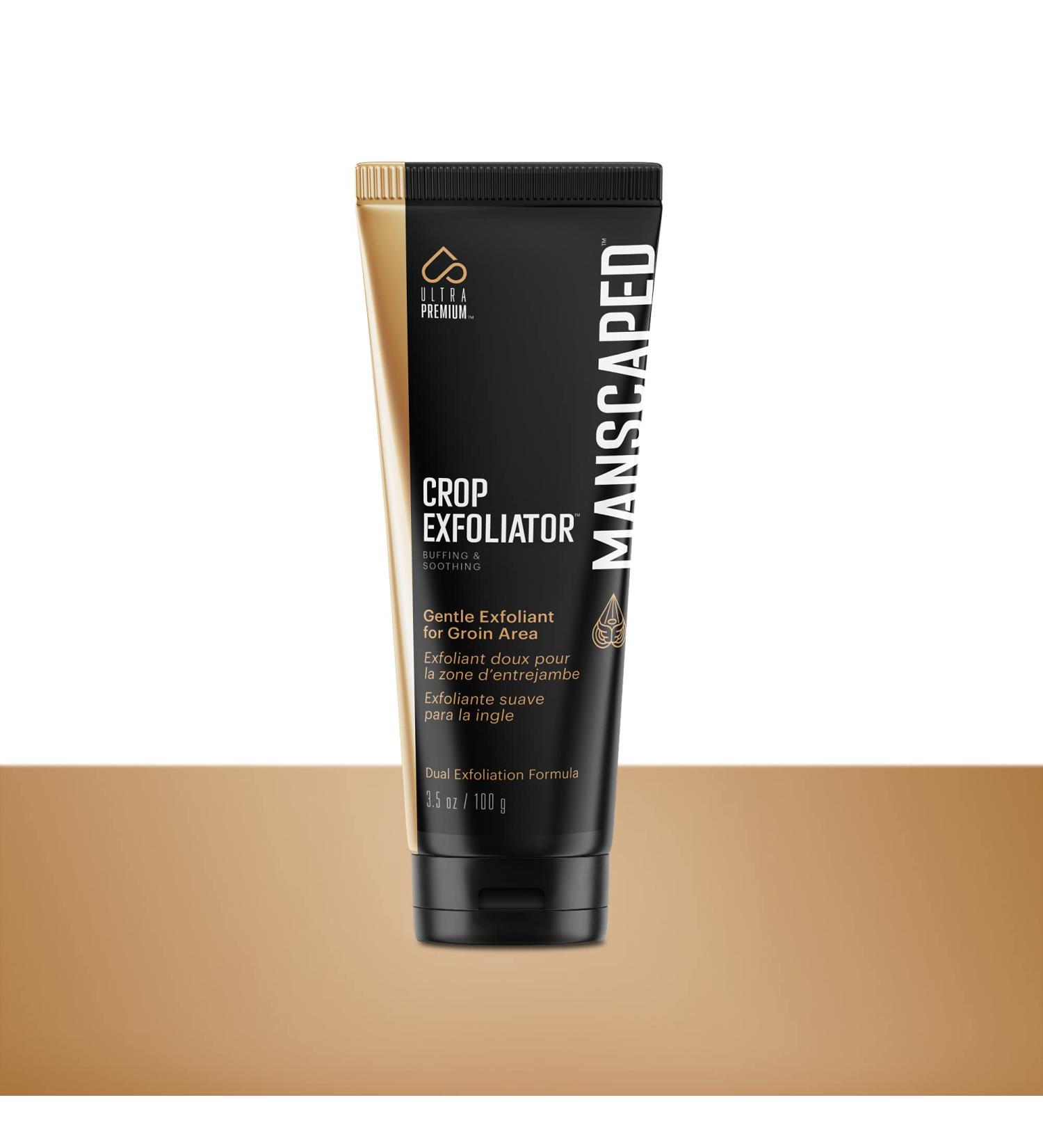 MANSCAPED Crop Exfoliator Gentle Groin Exfoliant to Soothe and Clear the Skin Vegan Cruelty-Free (3.5 oz) - Buy Online on GoSupps.com