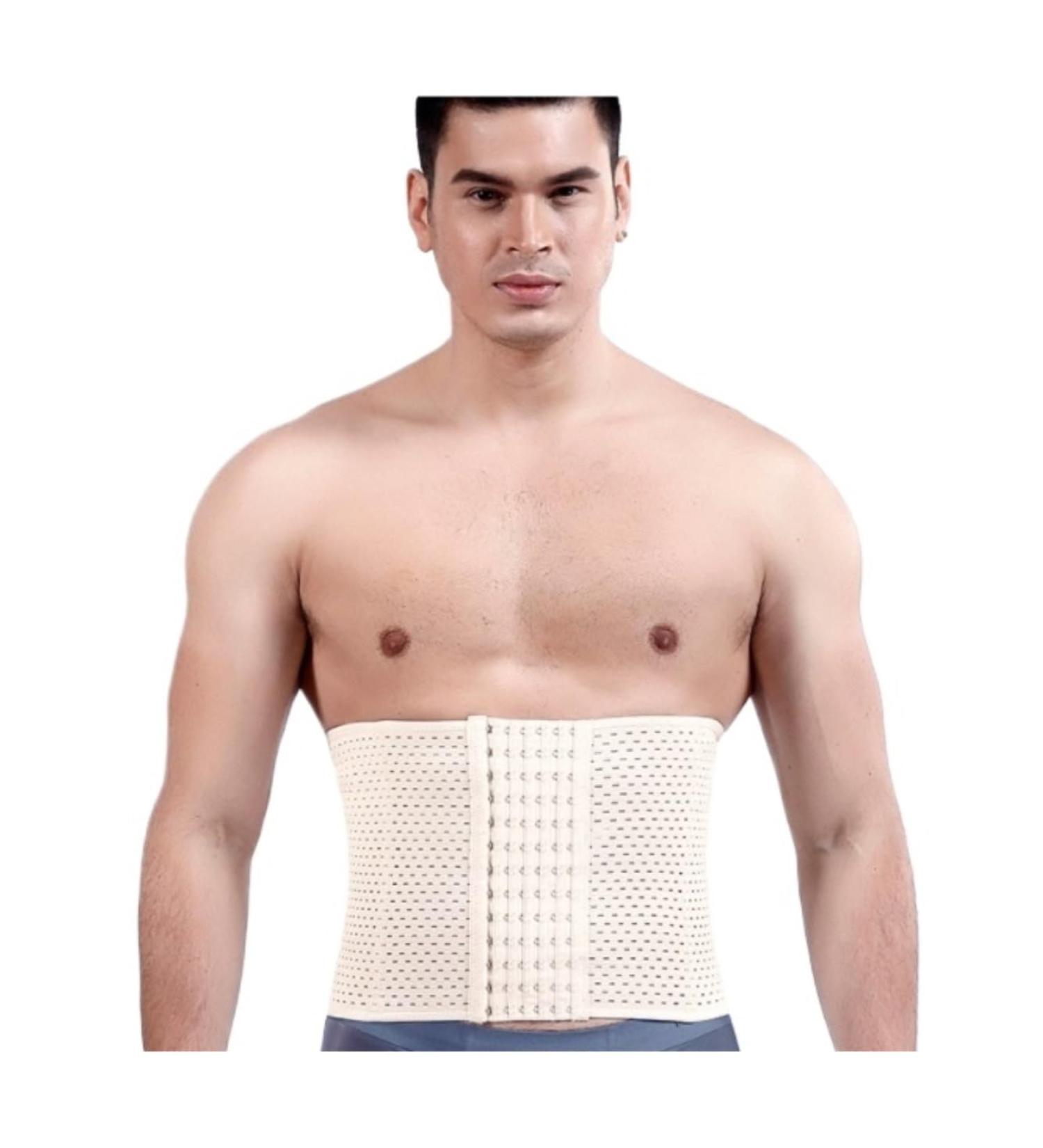 Back Support Back Brace Lumbar Support Abdomen Shaper Compression Beer Belly Slimmer Stomach Wraps Workout Band Sports Back Support Belt(Beige XX-Large) XX-Large Beige - Buy Online on GoSupps.com