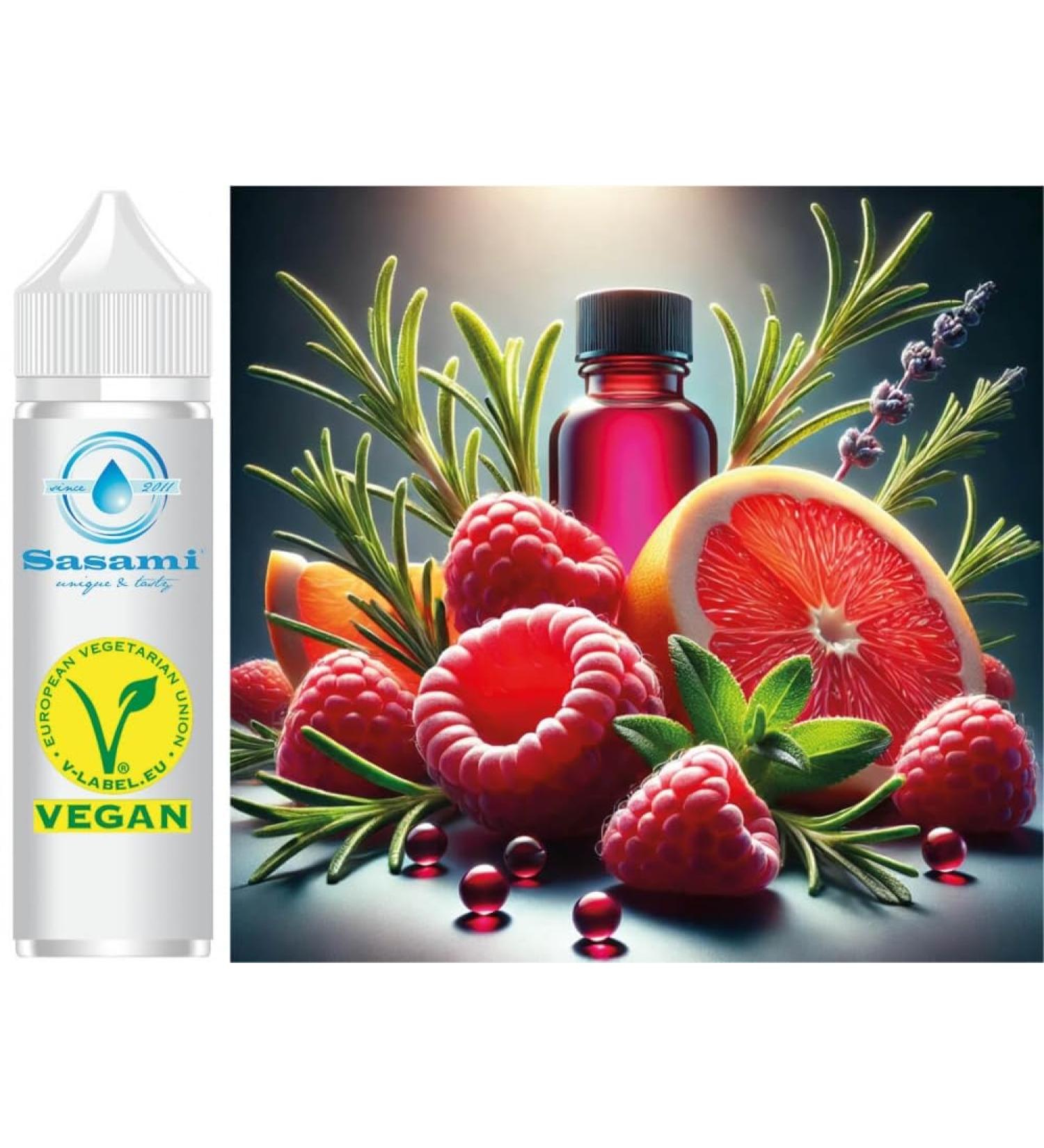 Flavor Concentrate Smoked Berry - Raspberry Rosemary Grapefruit - Vegan - Sasami - 10ml