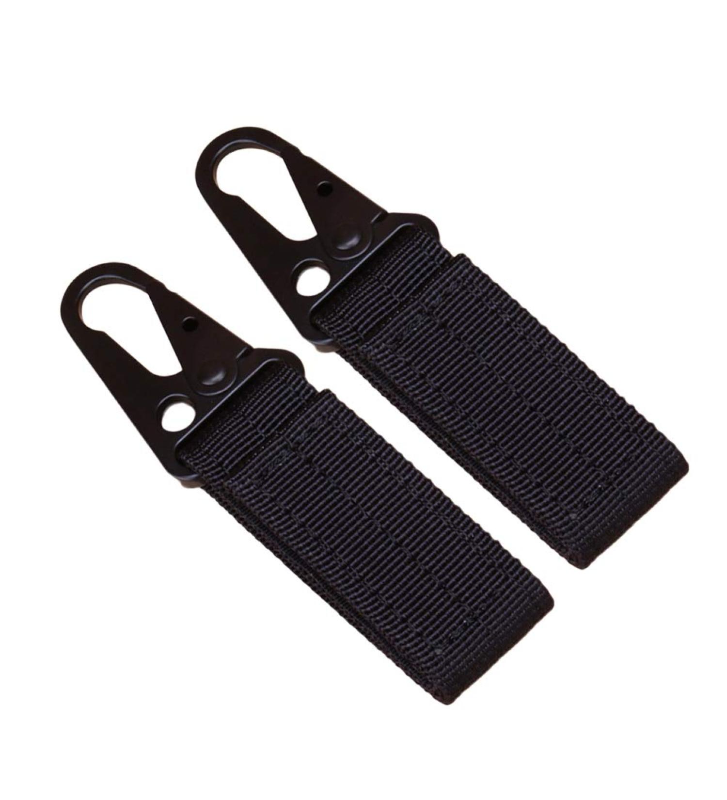 Buy Outdoor Nylon Webbing Hanging Buckle Fan Belt with Multifunctional Eagle Hook - Black | International Shipping Available - Buy Online on GoSupps.com