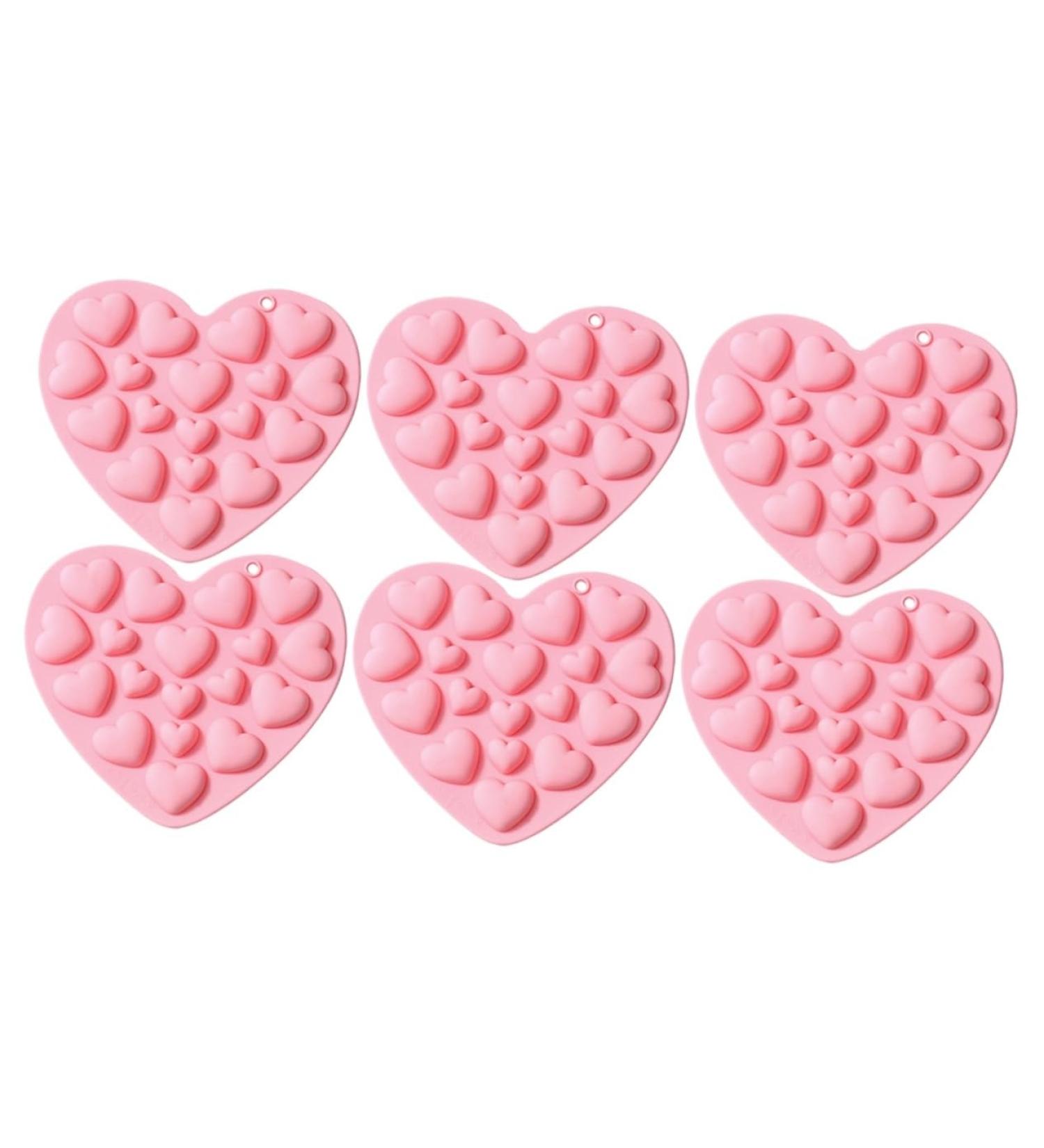 Ciieeo 6 Pcs Mold Halloween Decoration Mousse Cake Airlocks for Home Brewing Non- Stick Baking Tool Pride Cape Cookie Decorating Accessories Food Grade Silicone Pink Candy 17.1x15.1cmx3pcs Pinkx3pcs - Buy Online on GoSupps.com