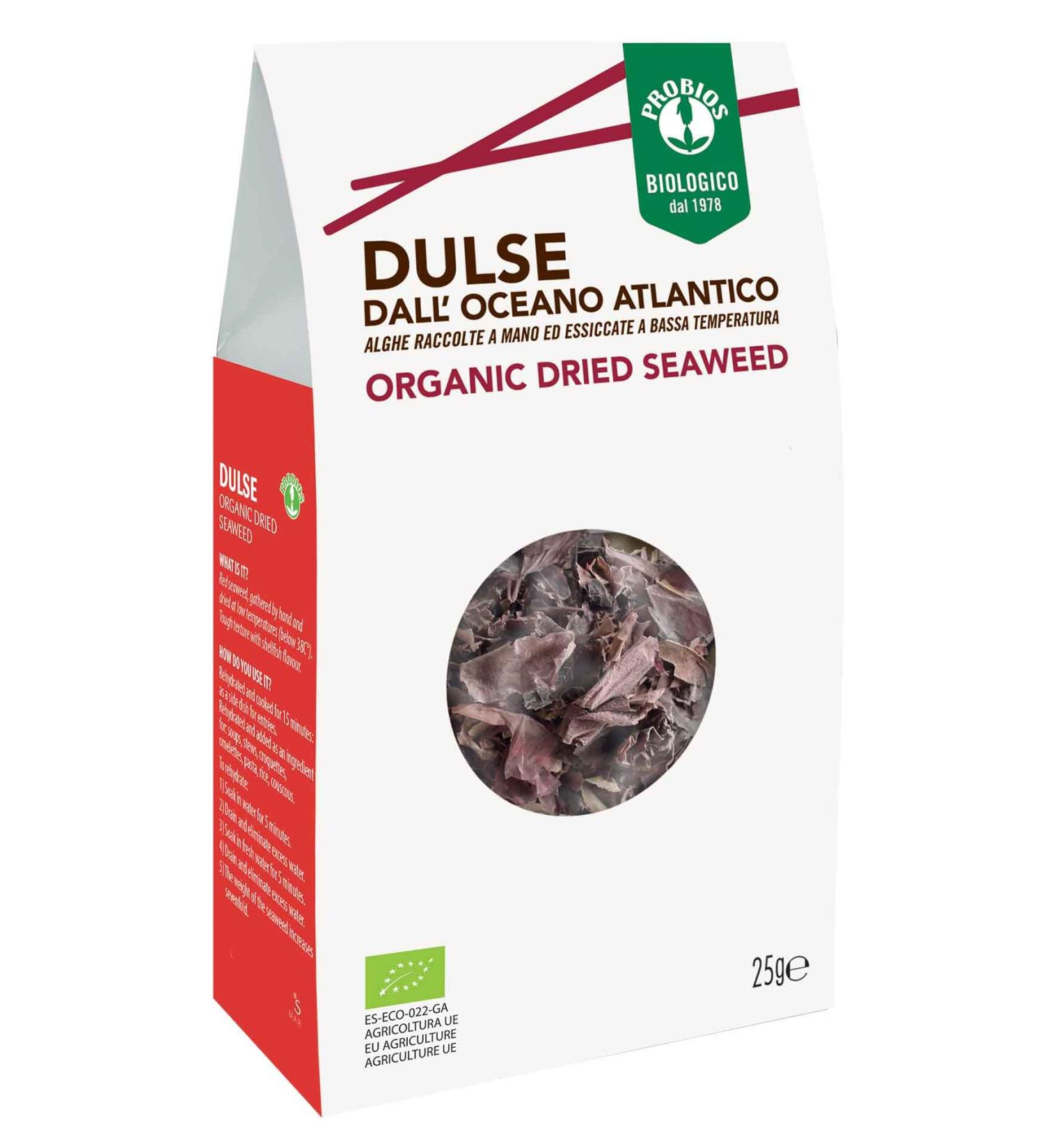Probios DULSE SEAWEED organic Packaging 25g - Buy Online on GoSupps.com