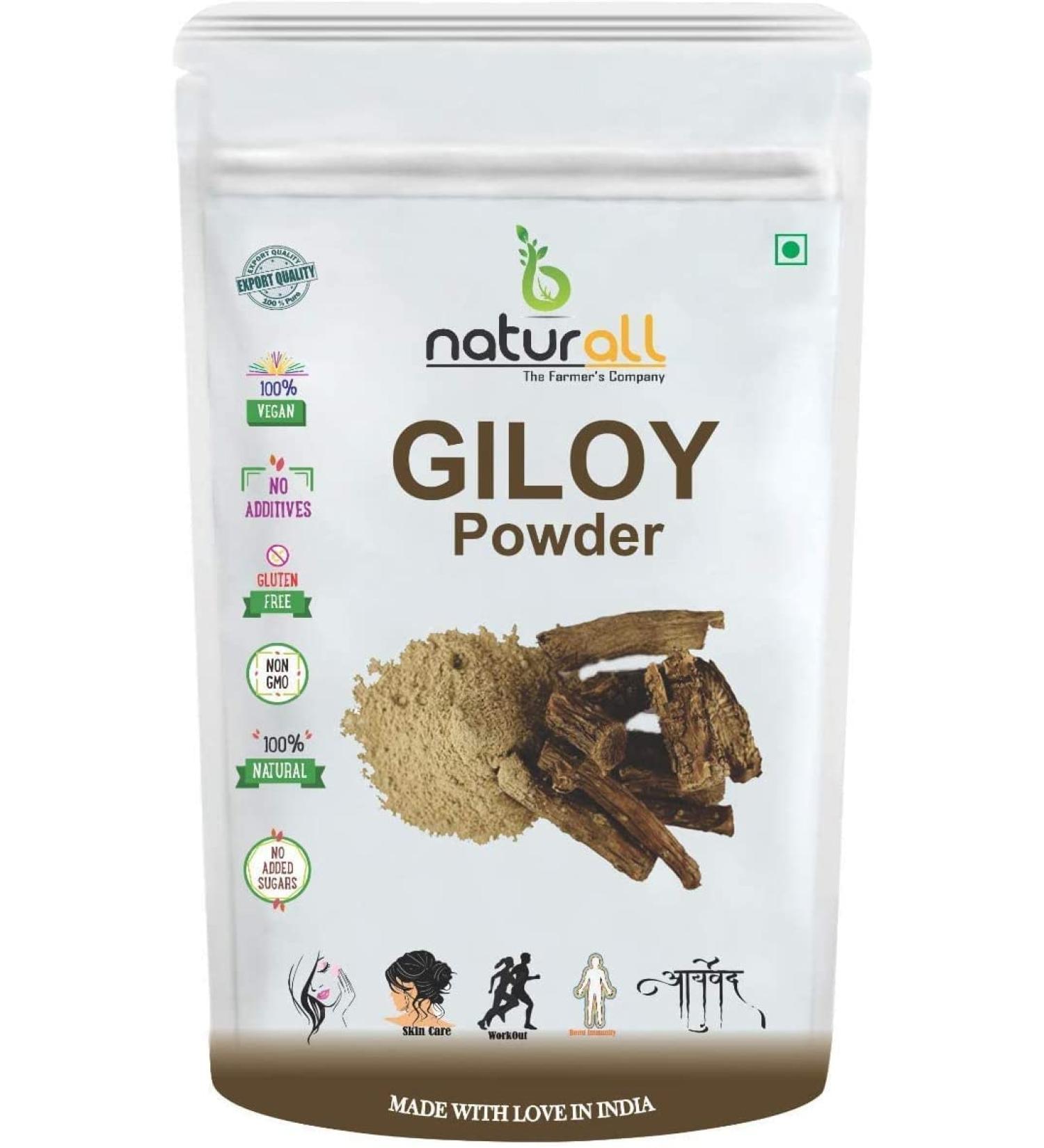 CROV Giloy Powder/Guduchi/Tinospora cordifola Powder - 500 GM X 2 1 KG by B Naturall - Buy Online on GoSupps.com