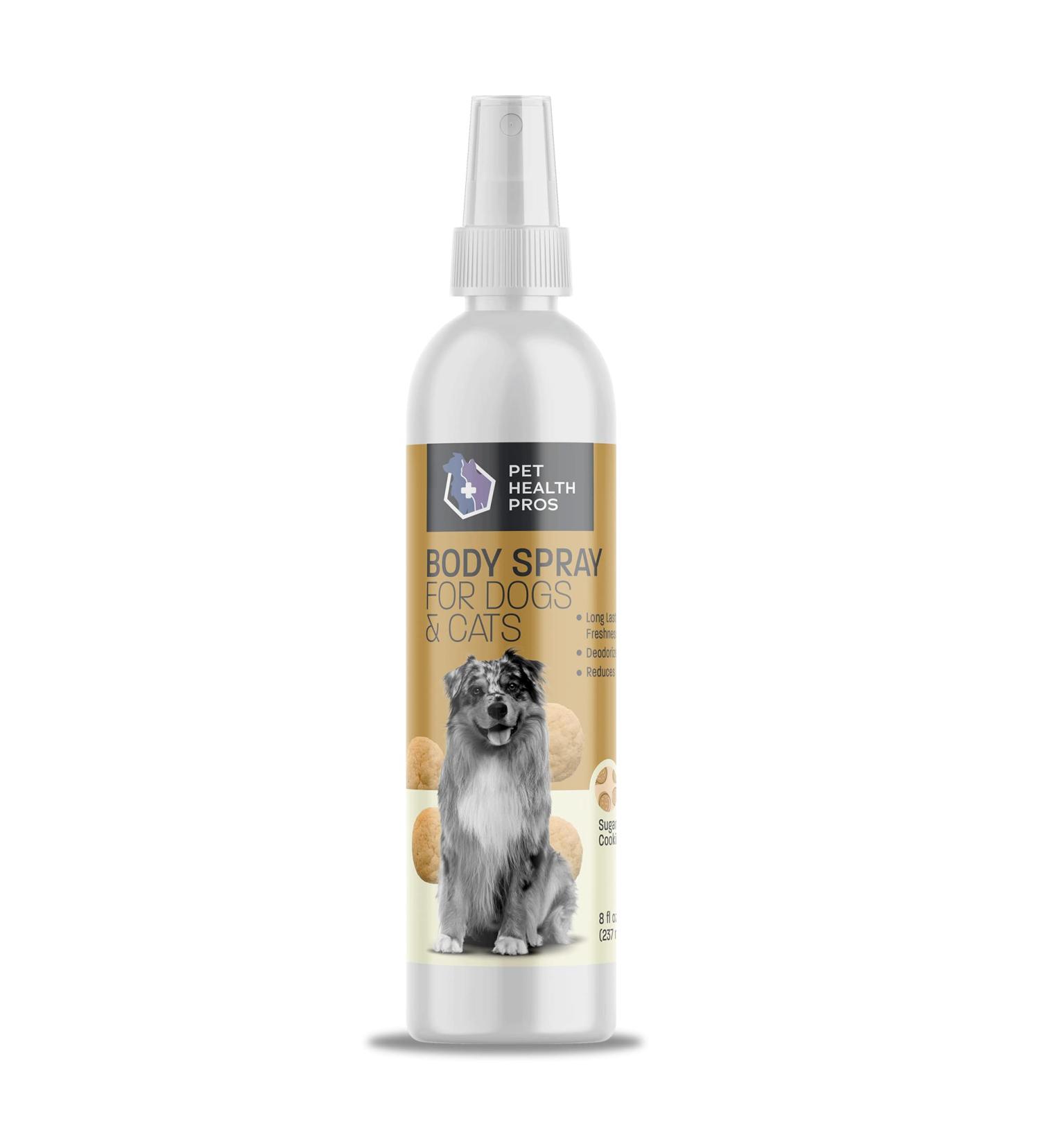Pet Health Pros Dog Deodorizing Spray - Long Lasting Cologne for Dogs and Cats - 8 oz Sugar Cookie Scent - Buy Online on GoSupps.com