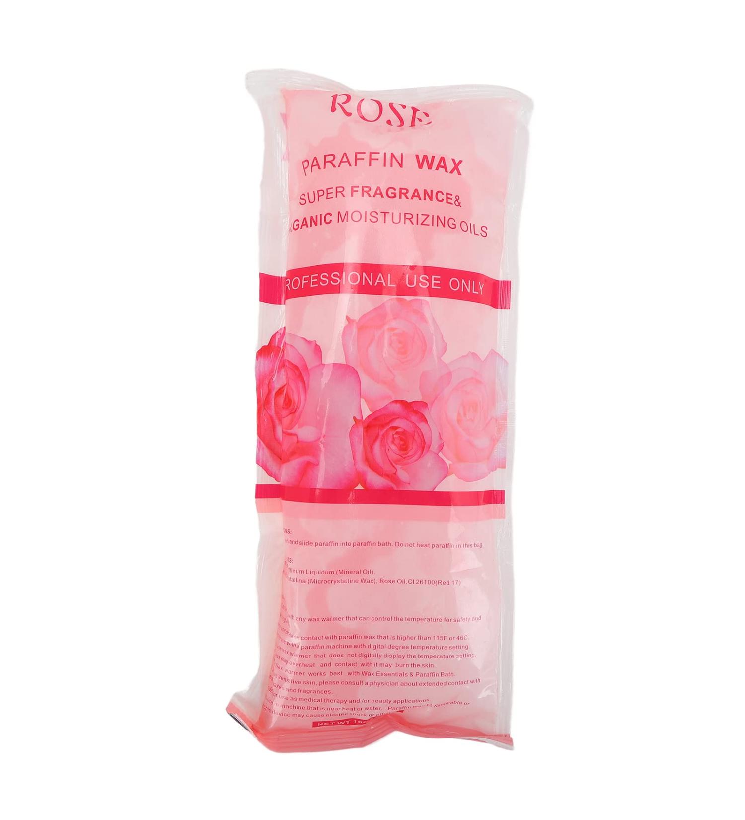 High-Quality Moisturizing Paraffin Wax Bead Blocks for Dry Skin & Stiff Muscles - Rose Scented Refill - Buy Online on GoSupps.com