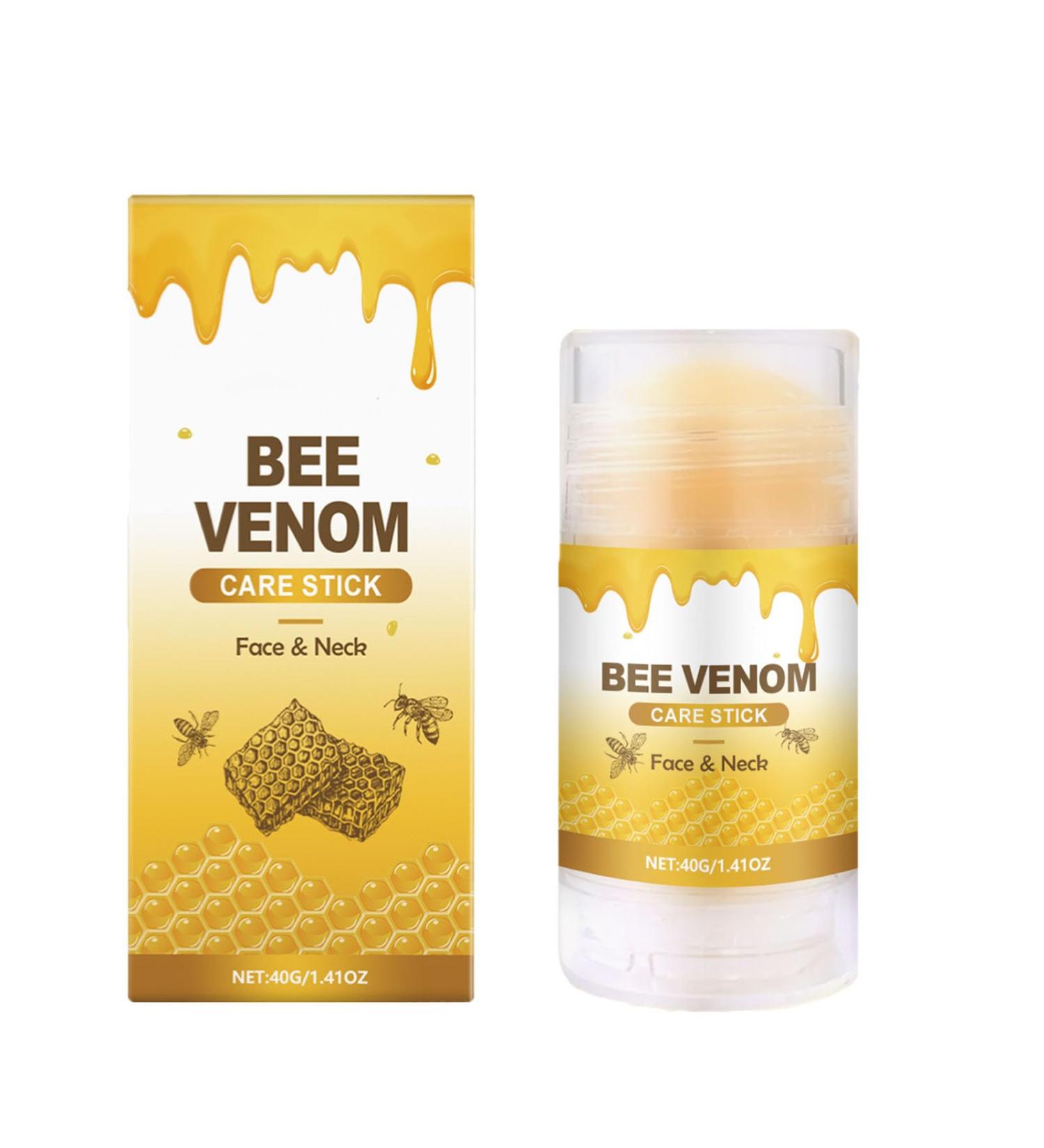 homomdy Neck Bee Venom Cream Stick moisturizing cream for firmer and restoring skin elasticity antiaging serum for all skin types effective for reducing wrinkles 1pcs - Buy Online on GoSupps.com