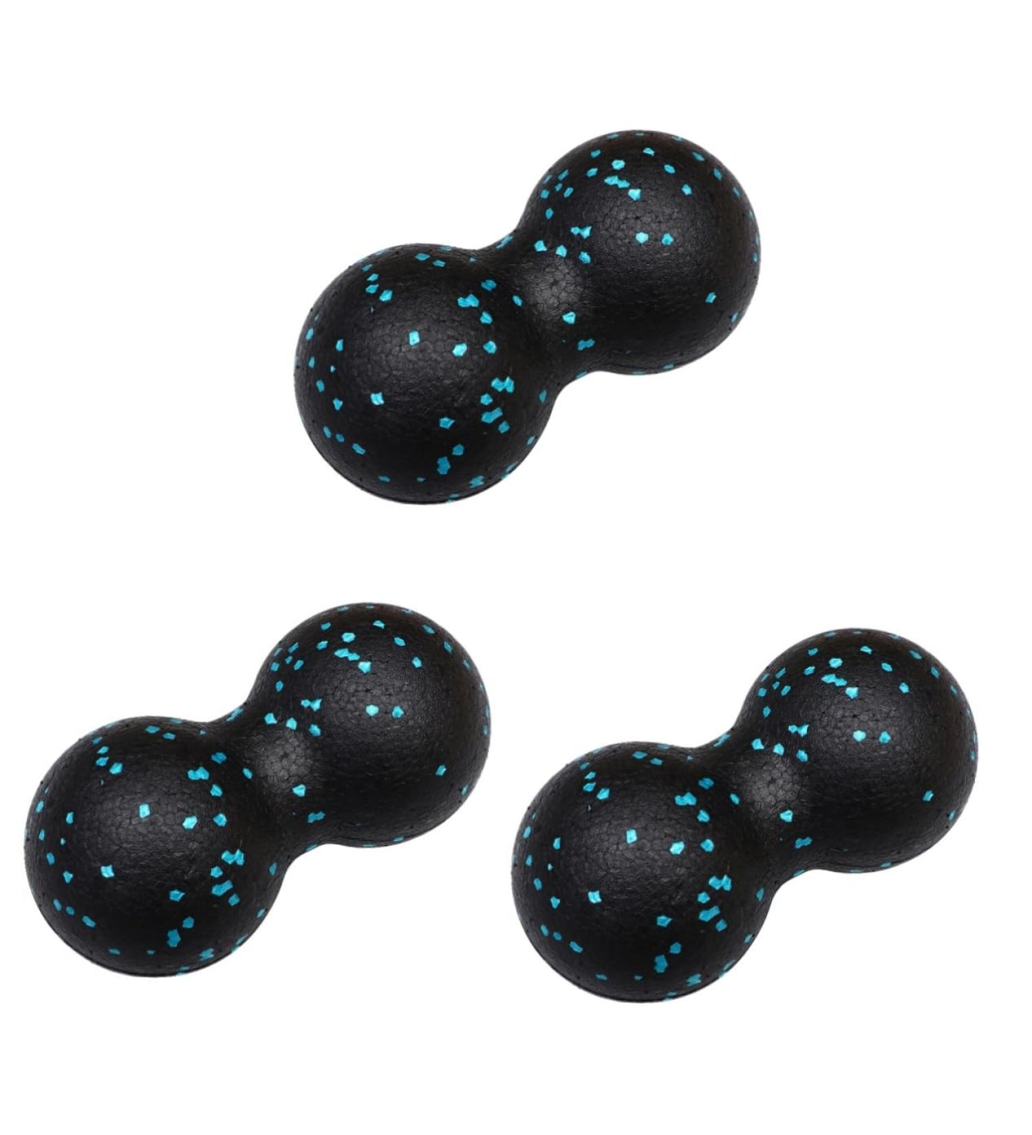Inoomp 3-Piece Trigger Point Massage Tools Set | Lacrosse Balls Yoga Ball & Massage Roller | Optimize Recovery & Relaxation - Buy Online on GoSupps.com