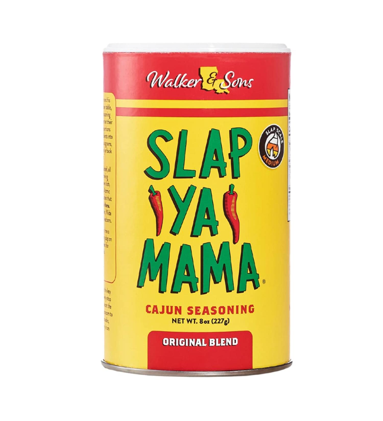 Slap Ya Mama All Natural Cajun Seasoning from Louisiana  Original Blend  MSG Free and Kosher  8 Ounce Can  Pack of 6 Original Blend Cajun - Buy Online on GoSupps.com