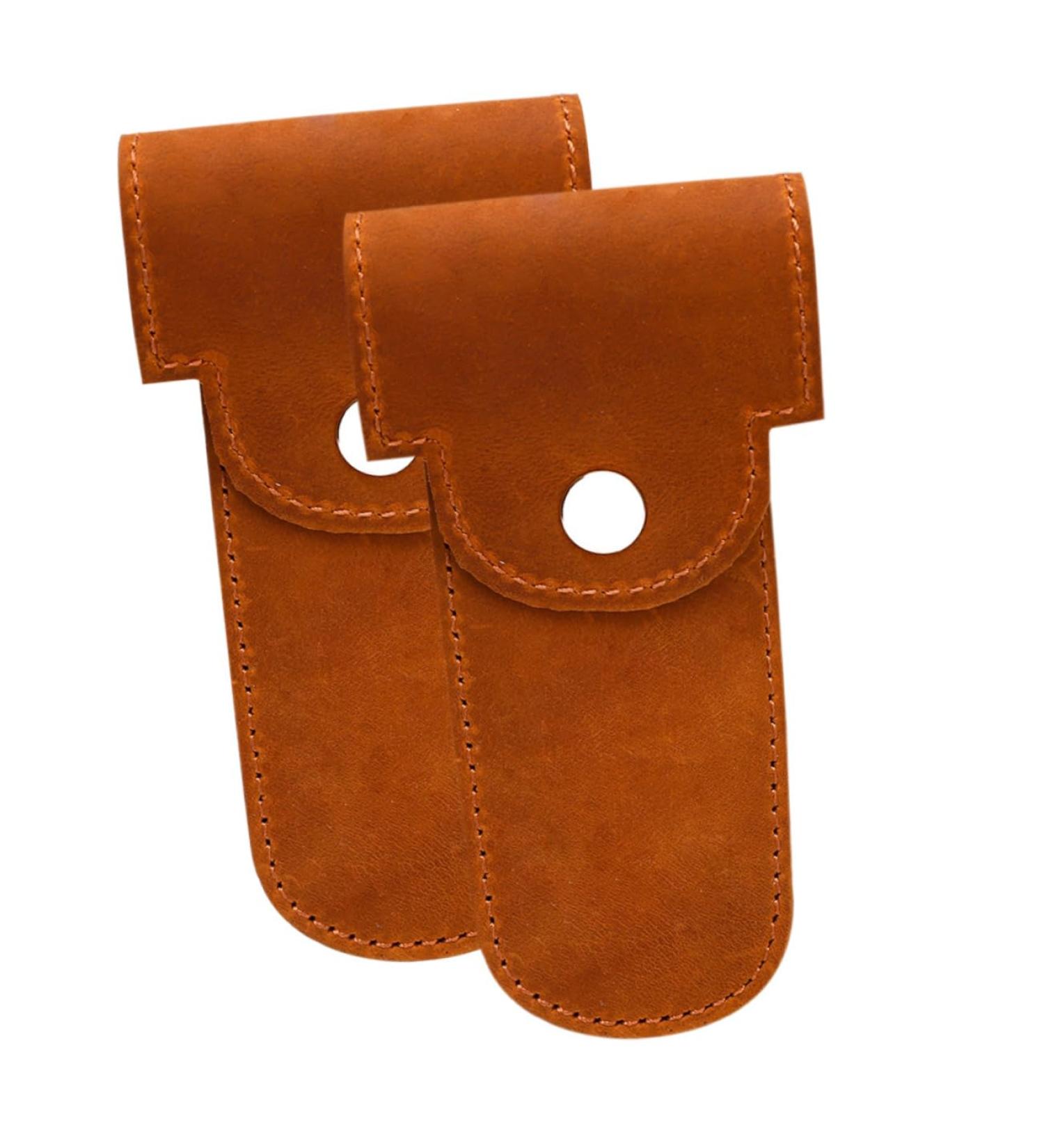 Beaupretty 2-St Safety Razor Case | Slanted Razor & Shaving Bag | PU Travel Storage for Hairdressers - Buy Online on GoSupps.com