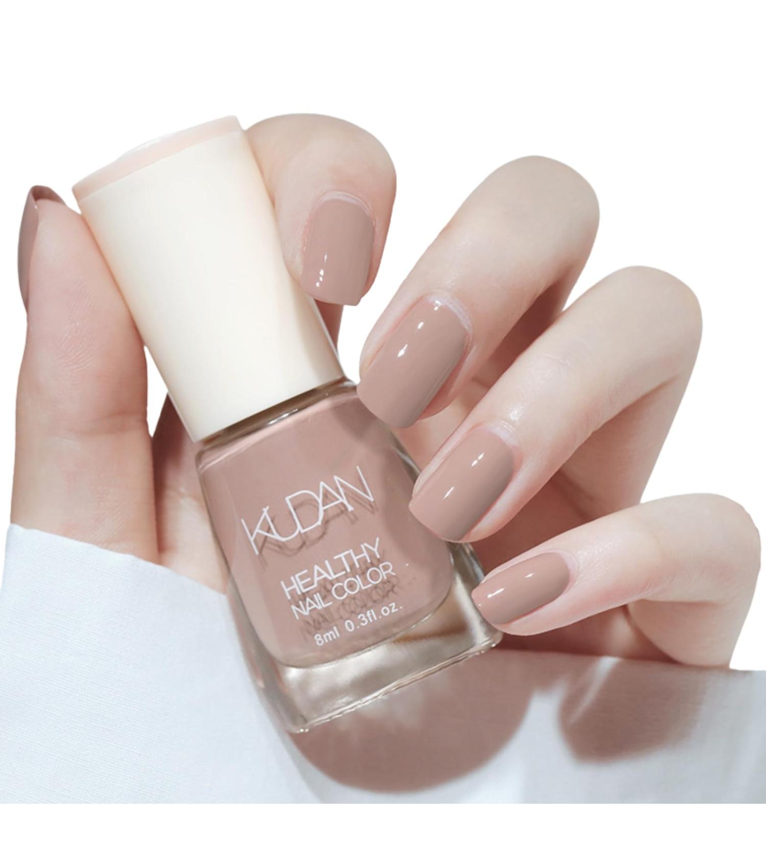 Beautfave Nude Quick Dry Nail Polish - Long Lasting & Non-Toxic Neutral Varnish for DIY Nail Art - Buy Online on GoSupps.com
