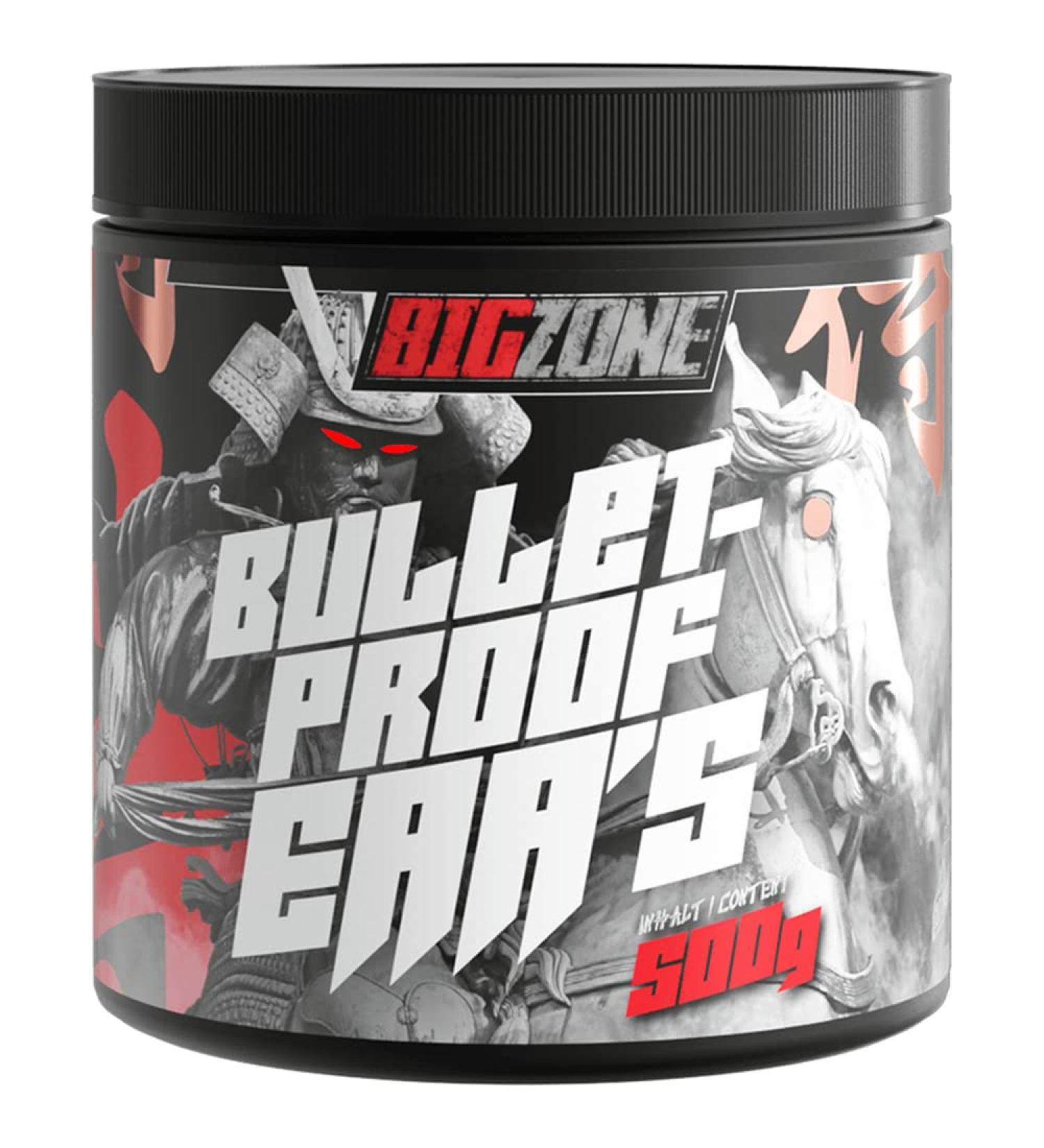 Big zone Bulletproof EAA's EAA essential amino acids |For muscle and tissue - bodybuilding - extremely tasty |500g powder (iced tea lemon)