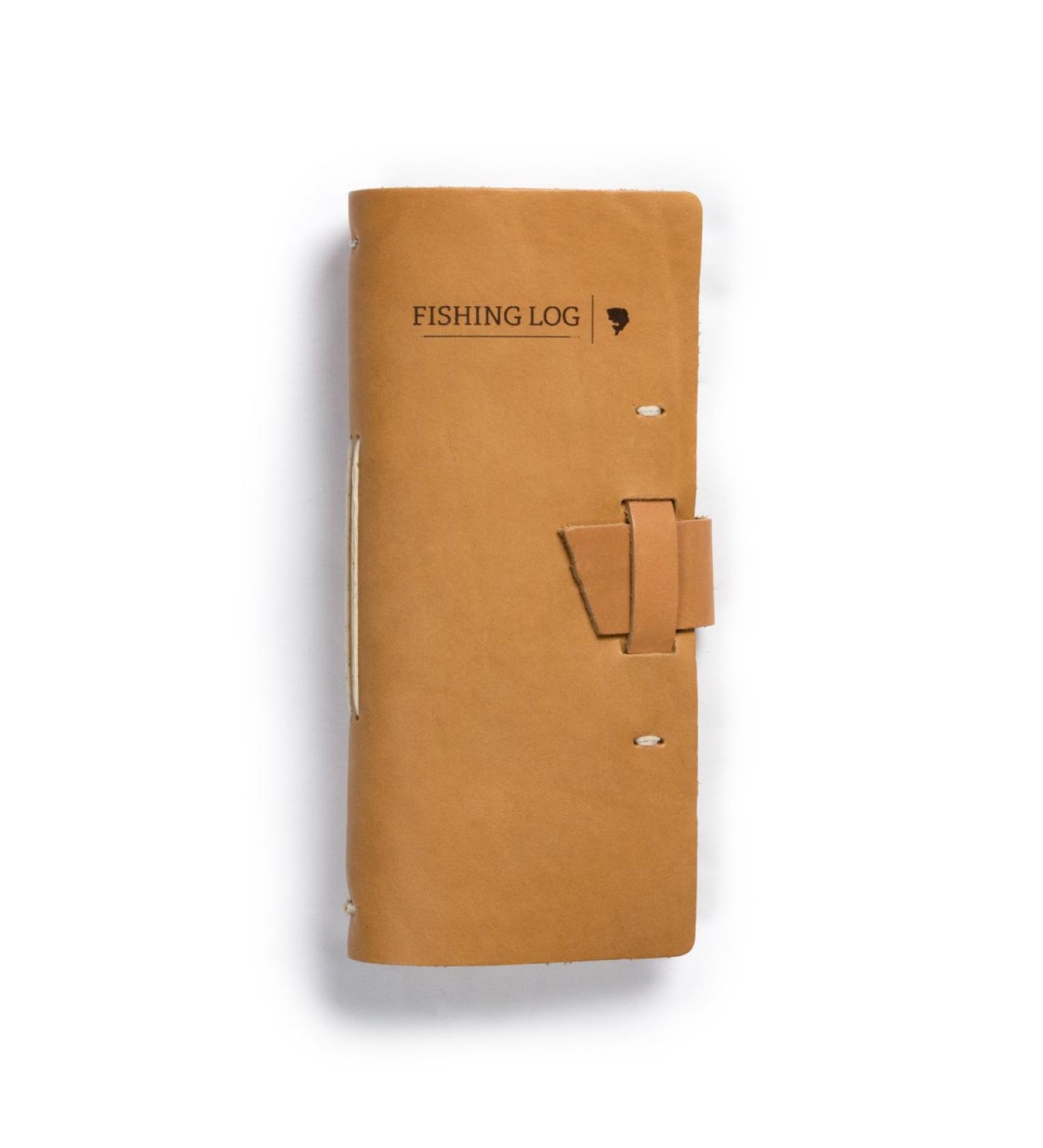 Rustico Leather Fishing Log Book Designed by and for Fishermen. with Template  Records Details of Fishing Trip  Including Date  Time  Location  and Weather Conditions Buckskin - Buy Online on GoSupps.com