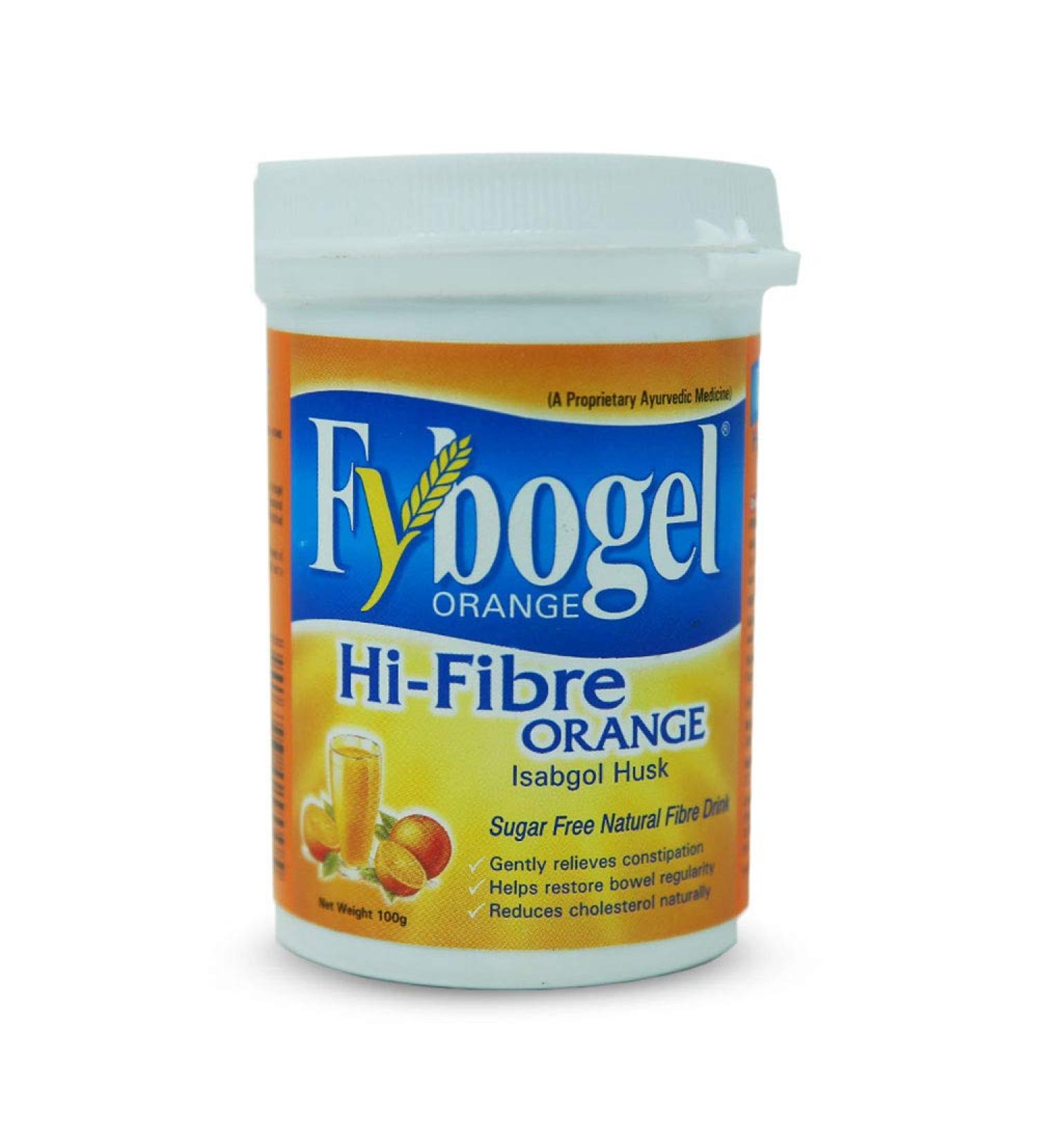 Fybogel Orange Isabgol Husk 100g - Gentle Relief for Constipation - Buy Online on GoSupps.com