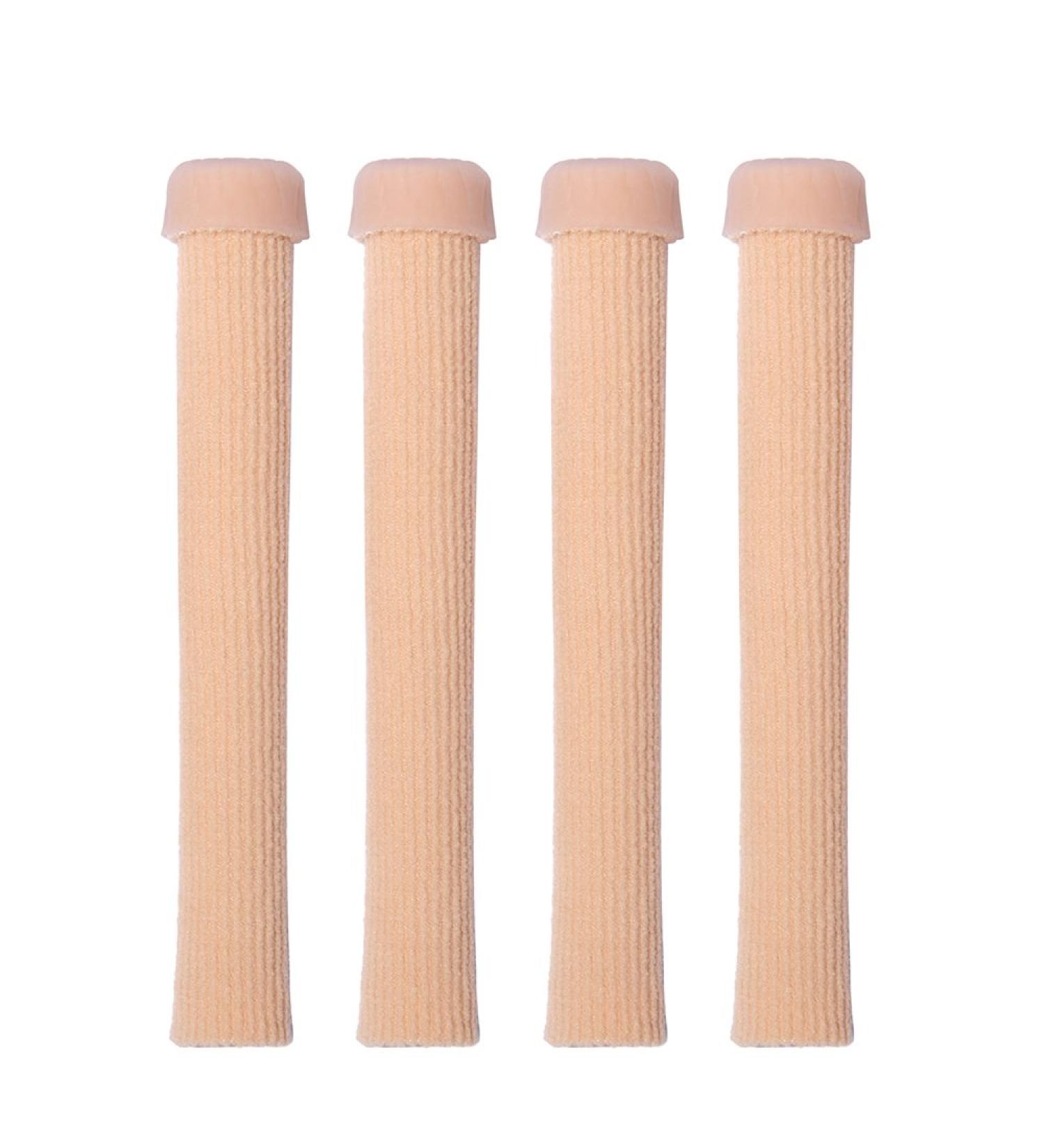 Softior 4 Pack Toe Protector Sleeves with Gel Lining - Hammertoe, Corn, Blister Relief - Buy Online on GoSupps.com