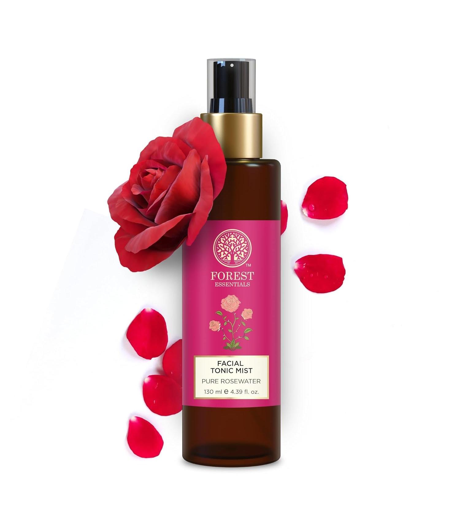 Pure Rosewater (Toner) Facial Tonic Mist | Hydrating Daily Toner | for Glowing Skin | Hydrates Plumps & Minimises Open Pores. - Buy Online on GoSupps.com