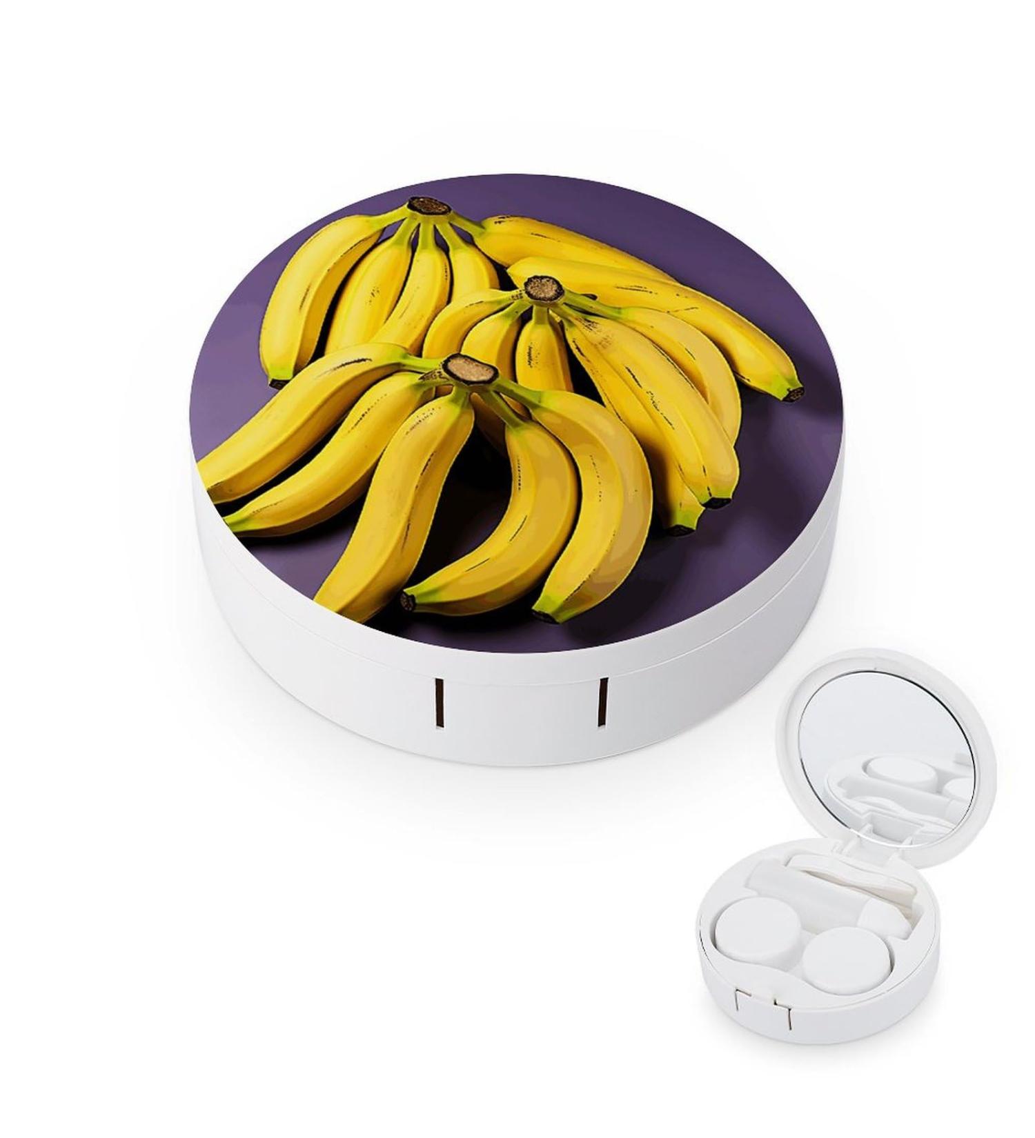 Unique Banana Fruit Contact Lens Case | Portable Travel Storage Box for Contacts - Buy Online on GoSupps.com