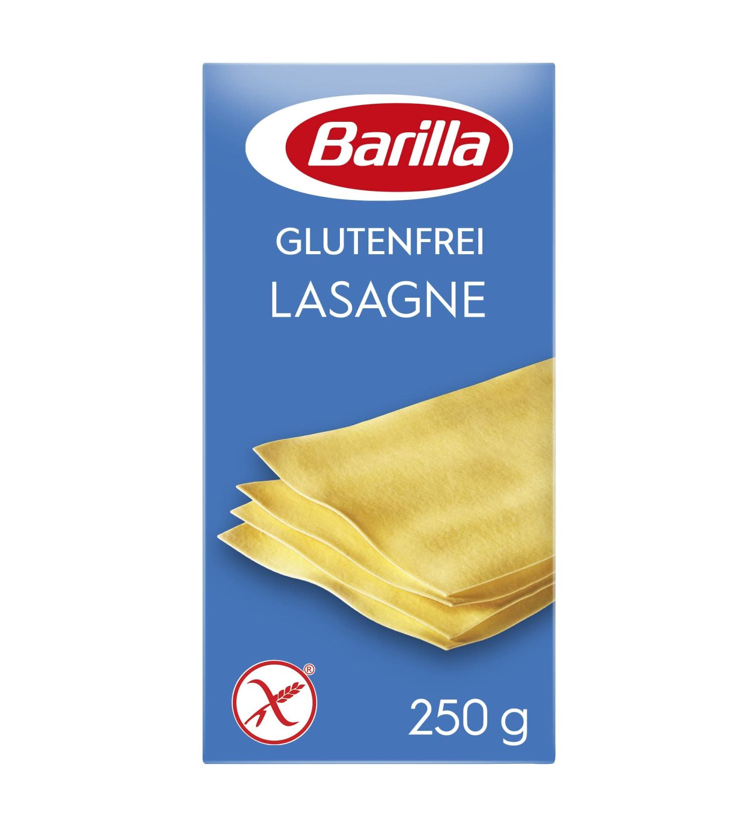 Buy Barilla Gluten-Free Lasagna - Corn & Rice Pasta | 10 Pack (10 x 250g) - Perfect for Celiac & Gluten Intolerance - Buy Online on GoSupps.com