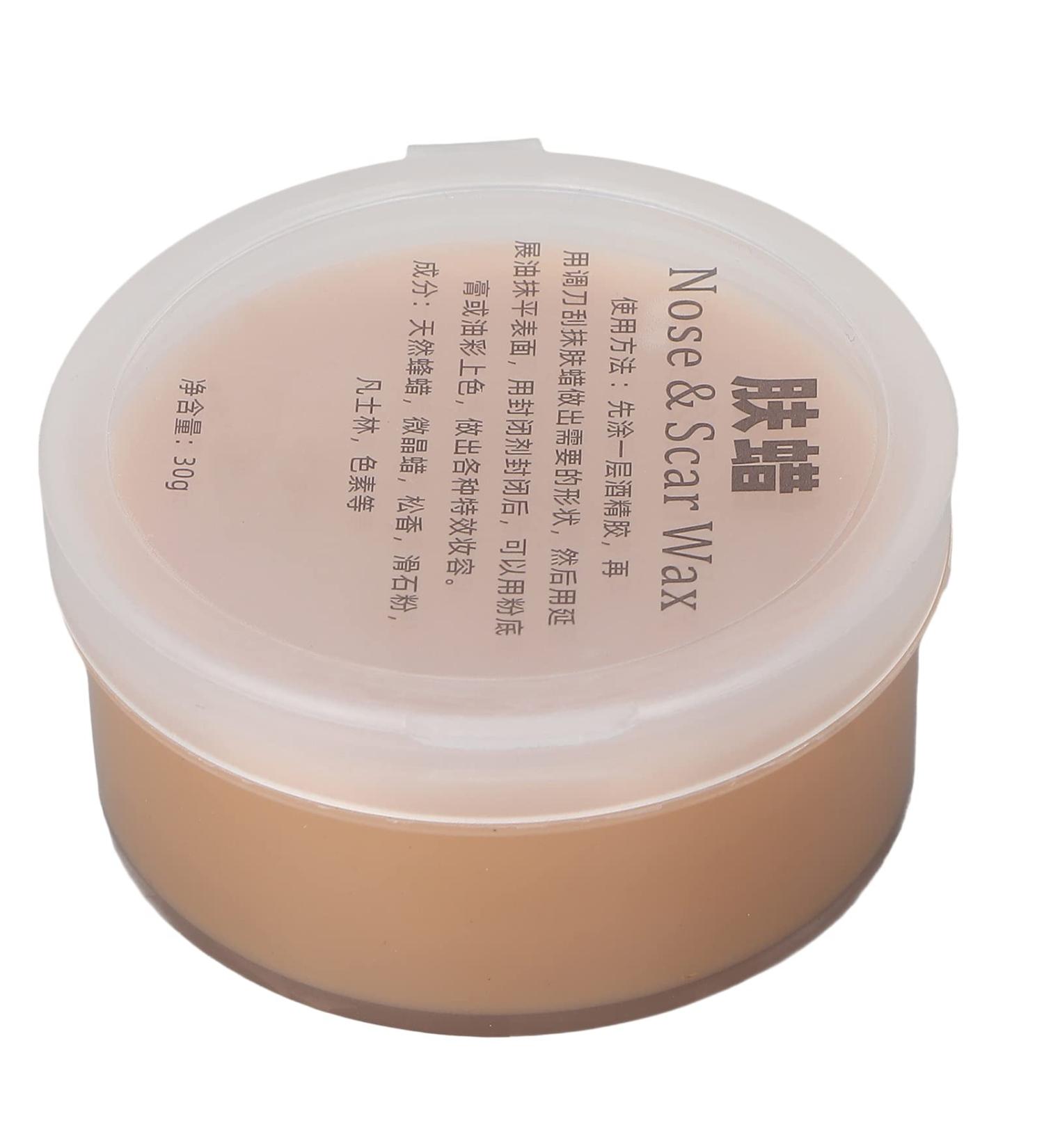 Nose Skin Scar Wax 30g | Fake Wound & Scratches Makeup for Halloween Cosplay - Light Colored - Buy Online on GoSupps.com