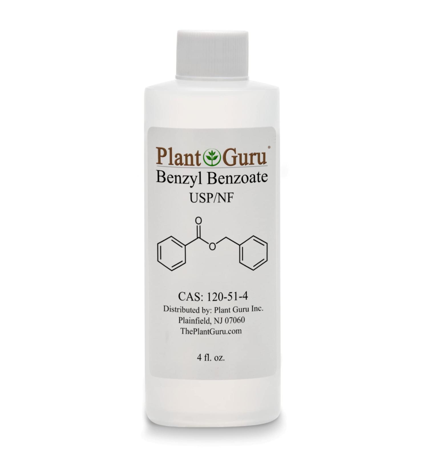 Benzyl Benzoate USP Grade Liquid 4 fl. oz - Premium Fragrance Cosmetics & Hair Products | Shop Internationally - Buy Online on GoSupps.com