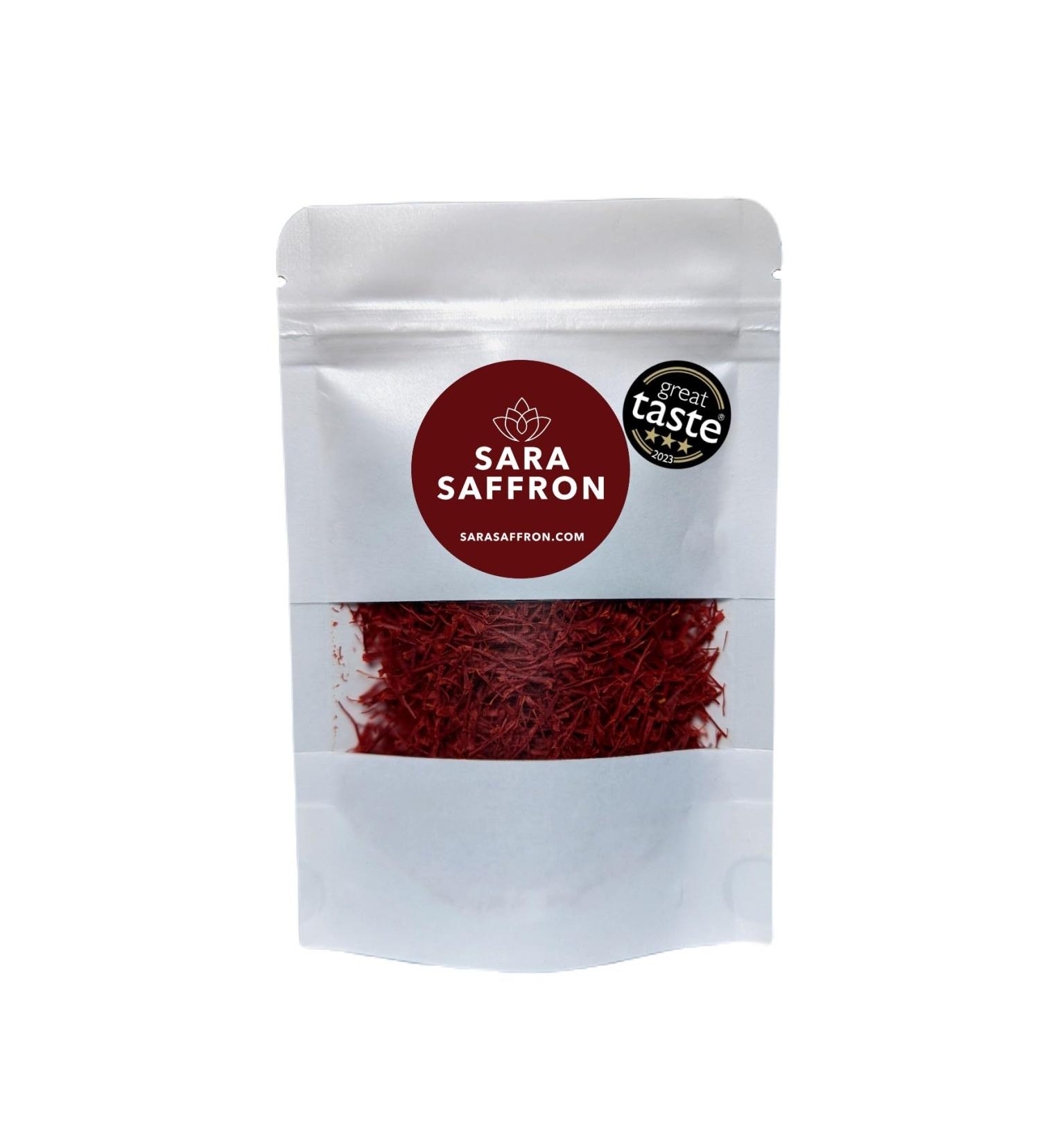 Sara Saffron 4g Highest Grade A+ 100% Authentic Saffron Threads - Premium Quality Saffron - Buy Online on GoSupps.com