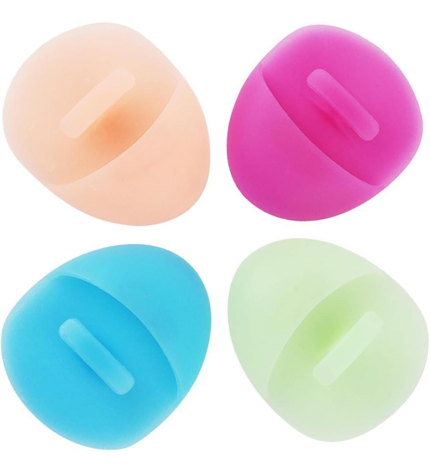 Super Soft Silicone Face Cleanser & Massager Brush - Manual Handheld Scrubber for Radiant Skin | International Shipping Available - Buy Online on GoSupps.com