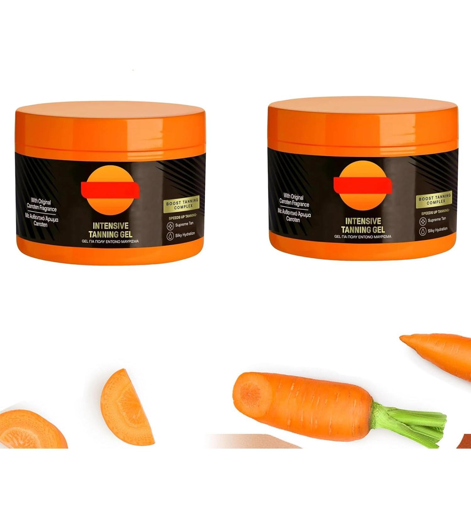 G n rique Gel Bronzant Gel Bronzant Intense Cr Me Bronzante Plus Rapide GelBronzant pour Le Corps Lotion pour Bronzage Rapide Bronzage Plus Fonc avec Moins D'Anti-Transpirant (Orange-2PC) - Buy Online on GoSupps.com