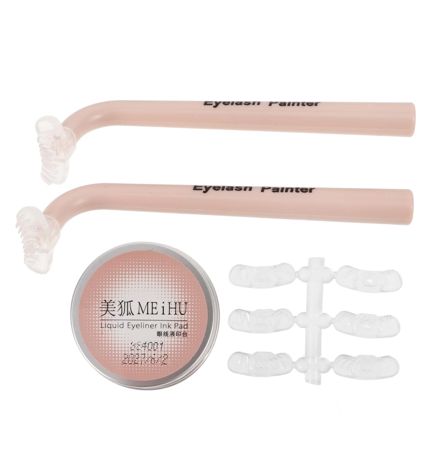 FRCOLOR 1 Set Eye Makeup Aid Eyelash Stamps Eyeliner Stencils Lash Stamp for Lower Lashes Reusable Eyelash Stencil Lower Eyeliner Stamp Tool Eyelash Stamp for Beginner Diphenylene 12.00X3.50X2.50CM - Buy Online on GoSupps.com