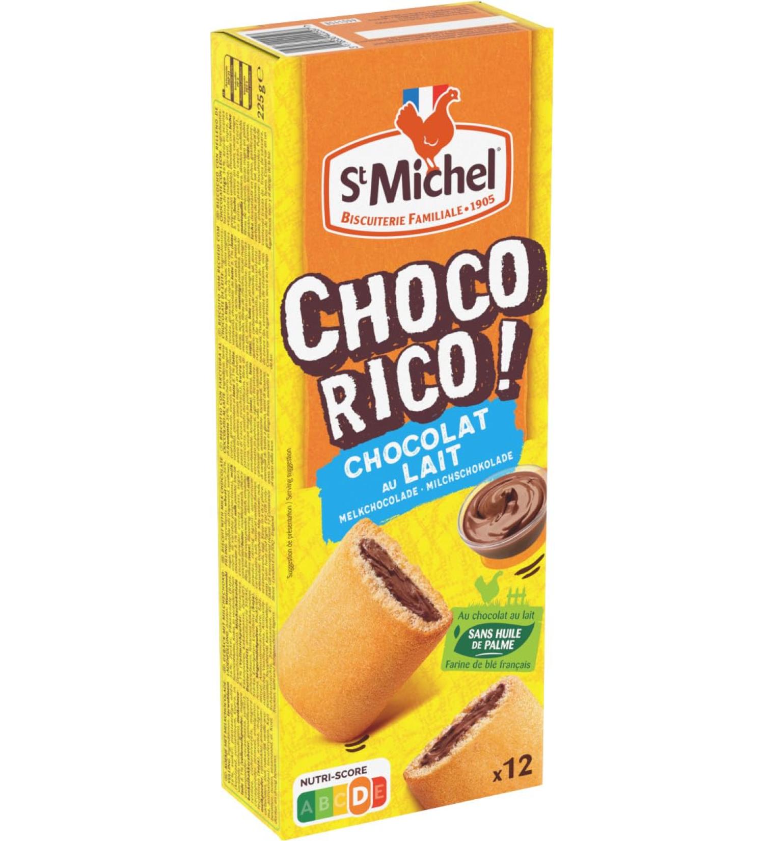  St Michel ST MICHEL - Milk Chocolate Chocorico - Pack of 12 packs of 225g - Buy Online on GoSupps.com