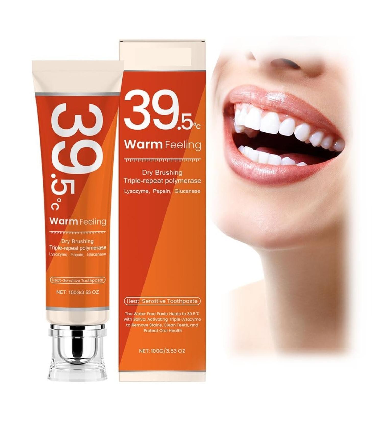 Dentifrice Nettoyant for Les Dents - Nettoie Les Surfaces R duit Les D p ts Pr vient le Tartre Maintient Une Haleine Fra che Facile Utiliser Matin et Soir(2PCS) - Buy Online on GoSupps.com