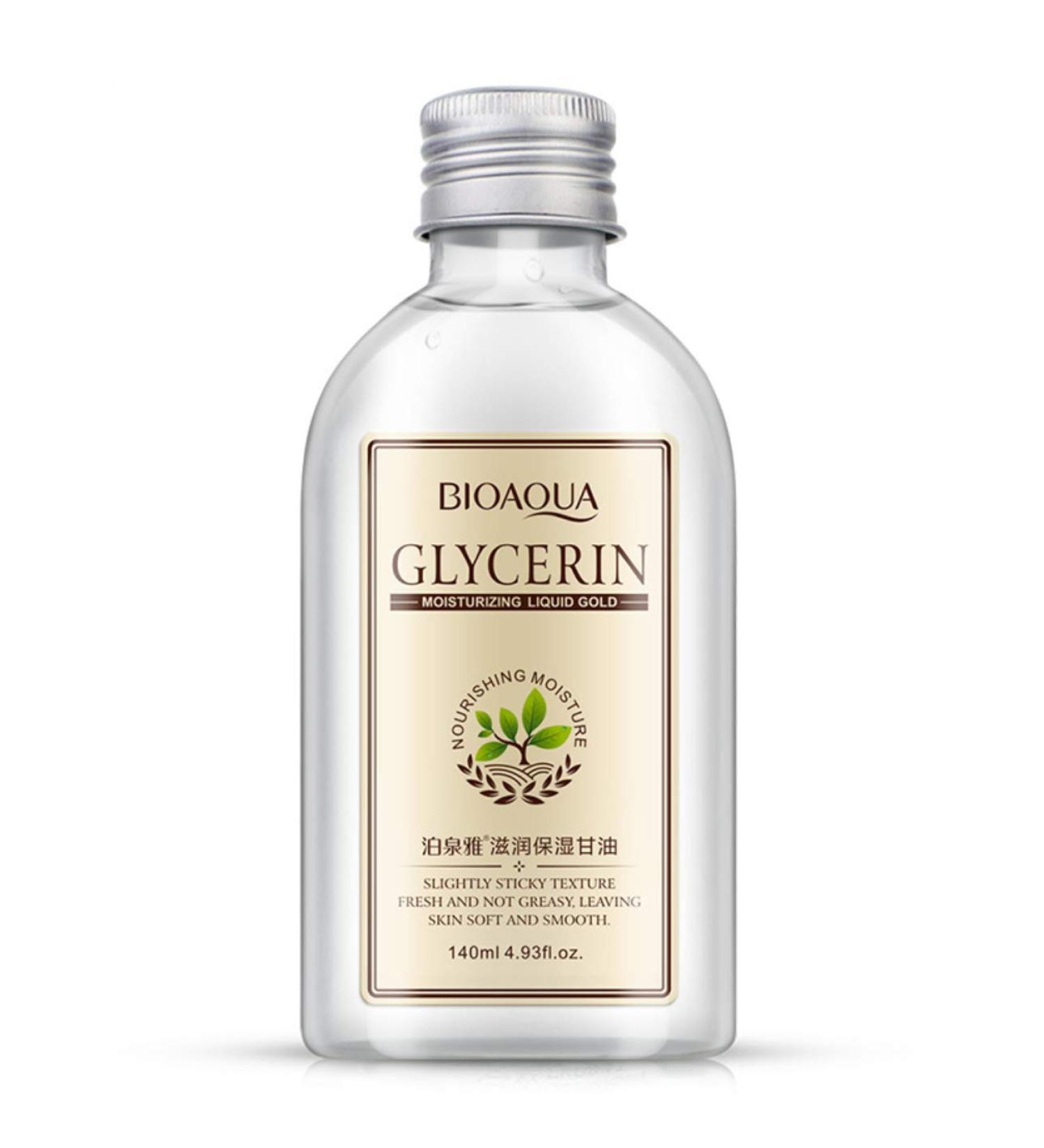 BIOAQUA Glycerin Herbal Moisturizing Cream - Natural Plant Extracts for Nourished Soft Skin - 140 ml - Buy Online on GoSupps.com