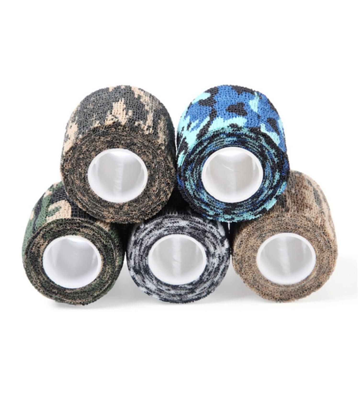 Toddmomy 3pcs Camouflage Elastic Athletic Tape - Self-Adhesive Gauze for Sports Injury Support - Size 2 - International Shipping Available - Buy Online on GoSupps.com