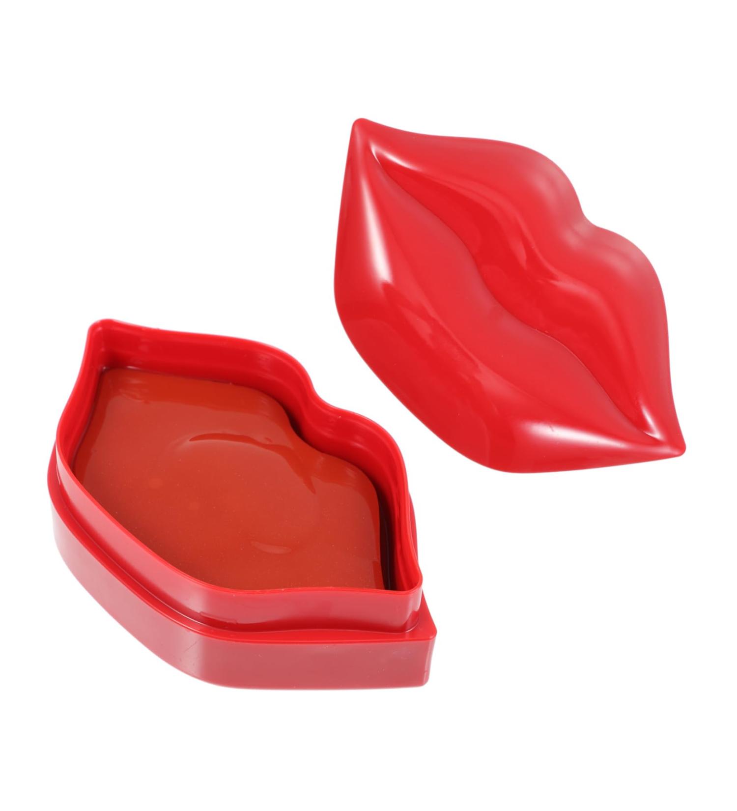 VICASKY Masque L vres Hydratant Nourrissant 20 Pi ces Taille Unique Film L vres Femmes Filles Soin De Nuit R parateur Rouge Bo te Pr sent - Buy Online on GoSupps.com