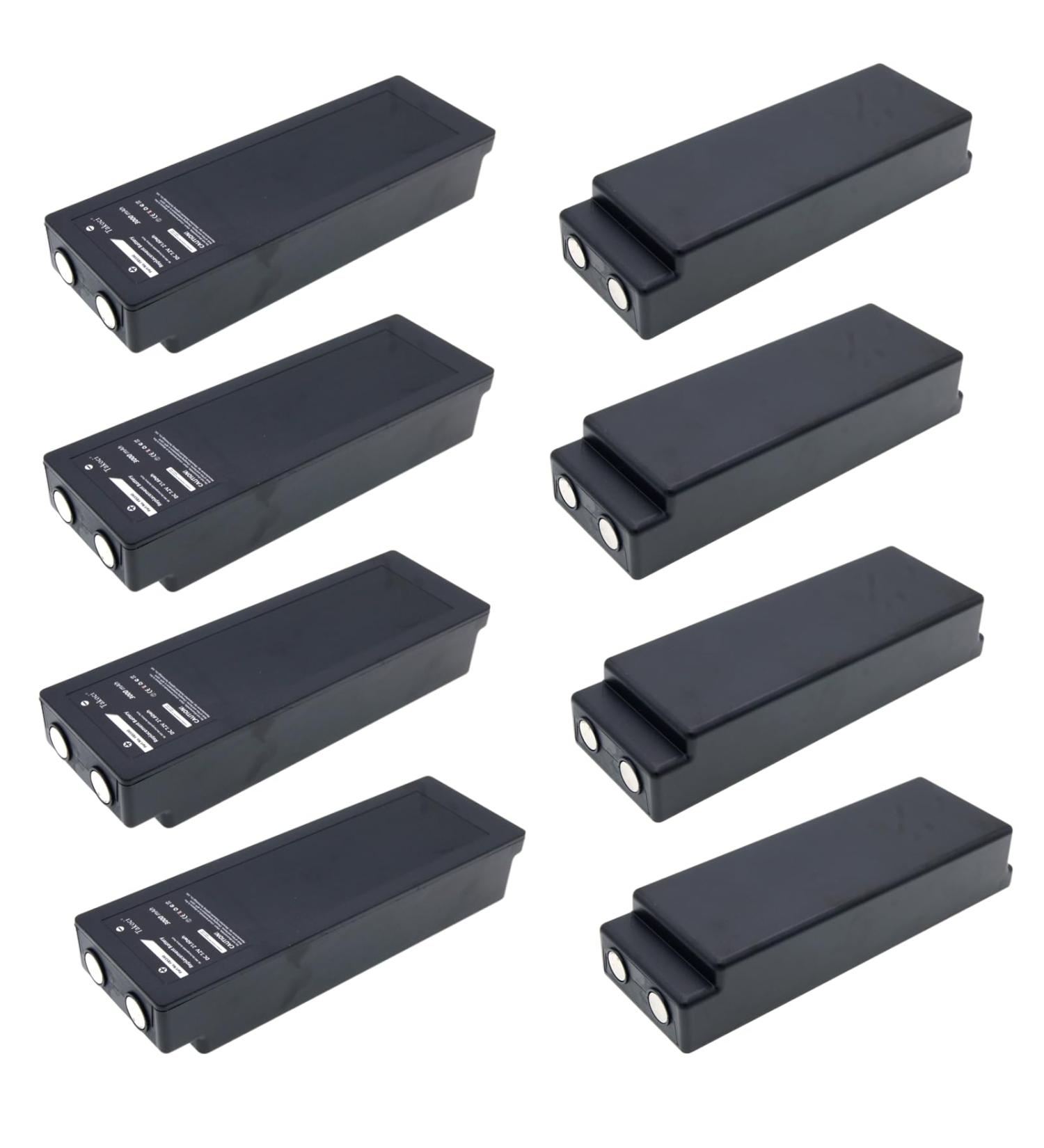 Buy 3000mAh Replacement Battery (8pcs) for Scanreco Palfinger RC-400 590 592 960 | Compatible 1026 13445 16131 17162 - International Shipping Available - Buy Online on GoSupps.com