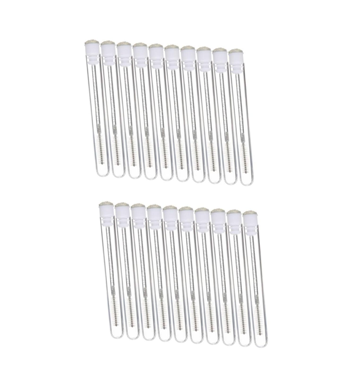 Balacoo 20 Pcs Travel Assocories Disposable Mascara Tubes Eyelash Fan Stick Tube Girl Mini 11x1.3cmx2pcs Whitex2pcs - Buy Online on GoSupps.com