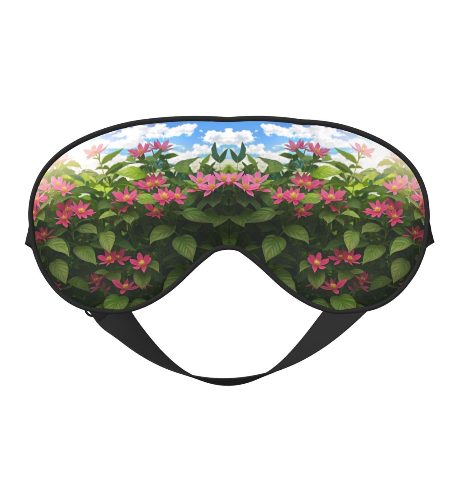 Sleep Mask Eye for Women & Men - Reusable Soft Blackout Eye Masks for Better Sleep Travel & Camping Essentials - Perfect Gifts for Him & Her - Buy Online on GoSupps.com