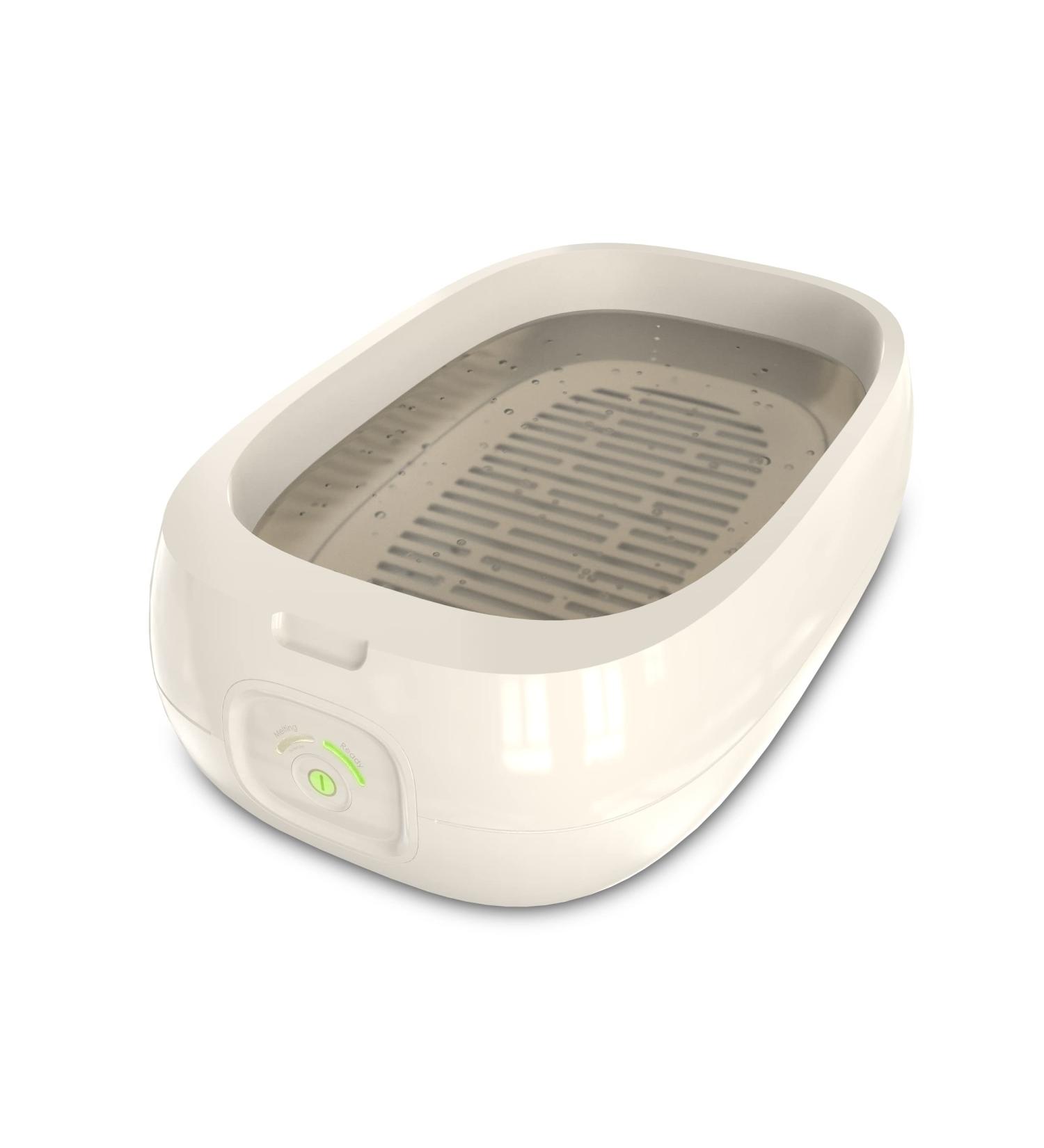 Homedics Theraspa Deluxe Paraffin Wax Bath - 3 lb Paraffin Wax with 20 Liners - Moisturizing & Hydrating Spa Kit with Hypoallergenic Warmer for Soothing Hands and Feet - Buy Online on GoSupps.com