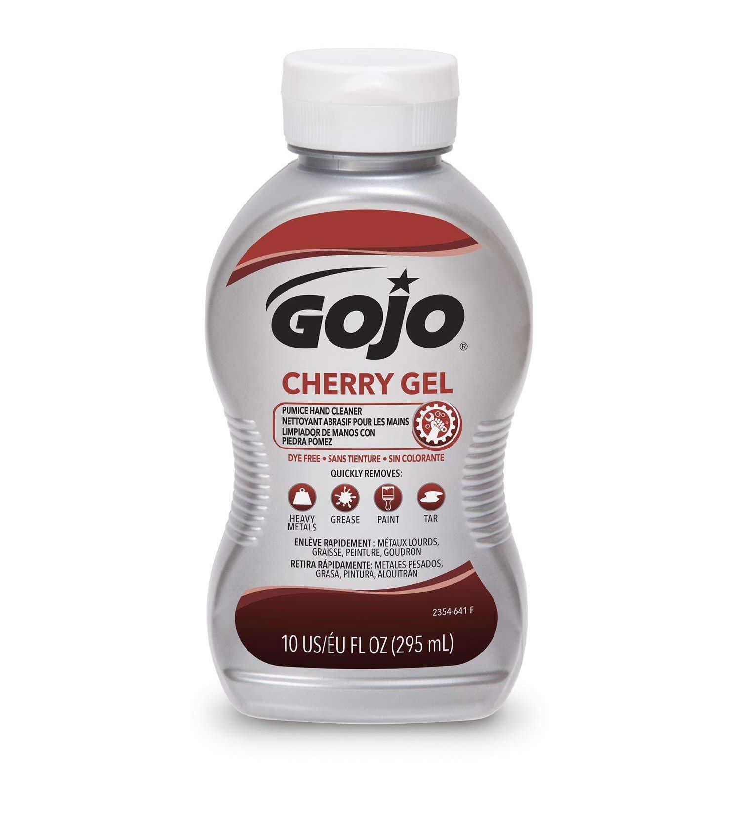 GOJO Cherry Gel Pumice Hand Cleaner Cherry Scent 10 Oz Bottle Cherry 1 Count (Pack of 1) - Buy Online on GoSupps.com