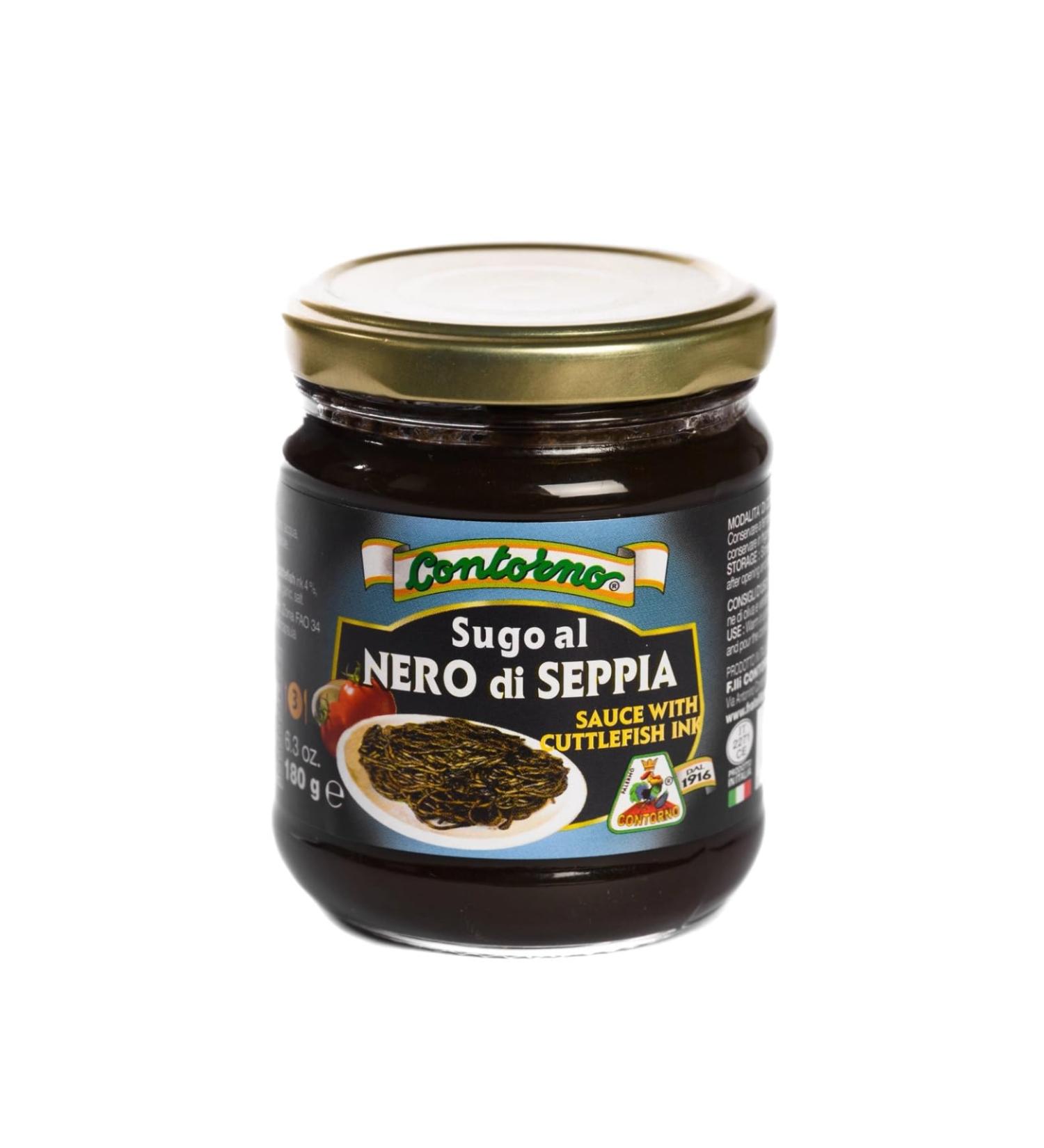 Squid ink sauce 130 g - Filotea