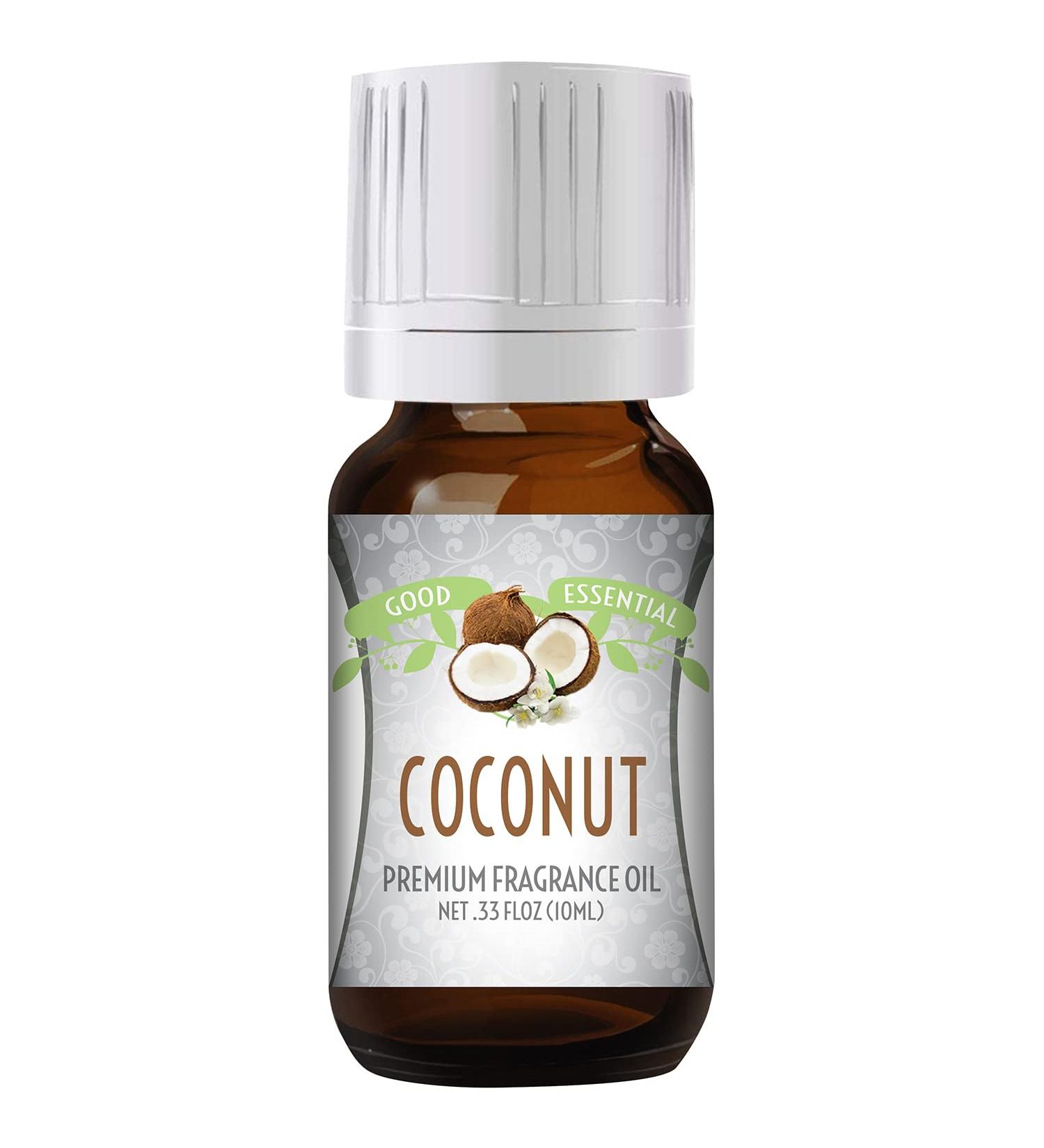 Good Essential Coconut Fragrance Oil 10ml - 0.33 Fl Oz (Pack of 1) - Buy Online on GoSupps.com