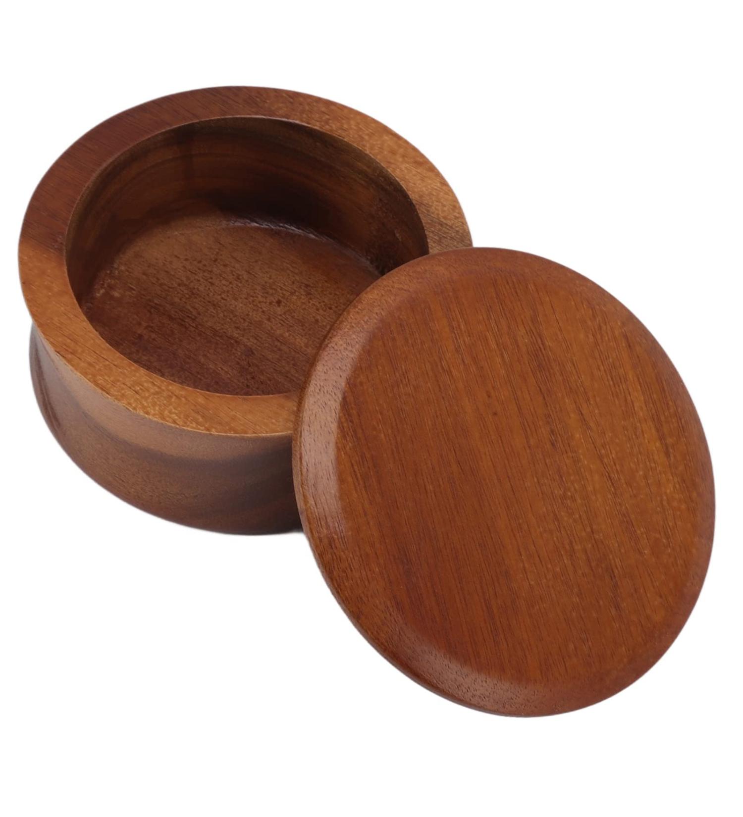 Razor Foam Brush - Wooden Men's Shaving Brush & Soap Cup | Portable Facial Cleaning Tool for Family Shaving - Buy Online on GoSupps.com